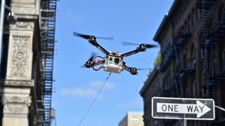 Image for The NYPD Is Deploying Drones to Spy on Labor Day Barbecues
