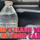 Image for Don't Leave Your Water Bottle In The Car On A Sunny Day