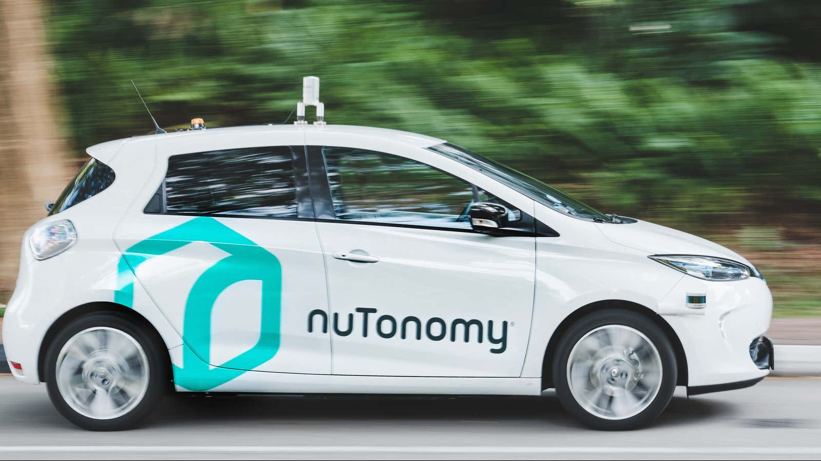 Autonomous wheels for hire.
