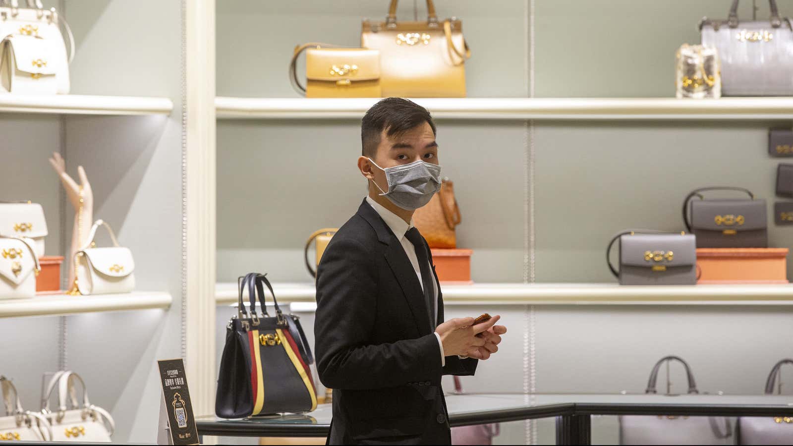 The outbreak is affecting luxury spending inside China and out.