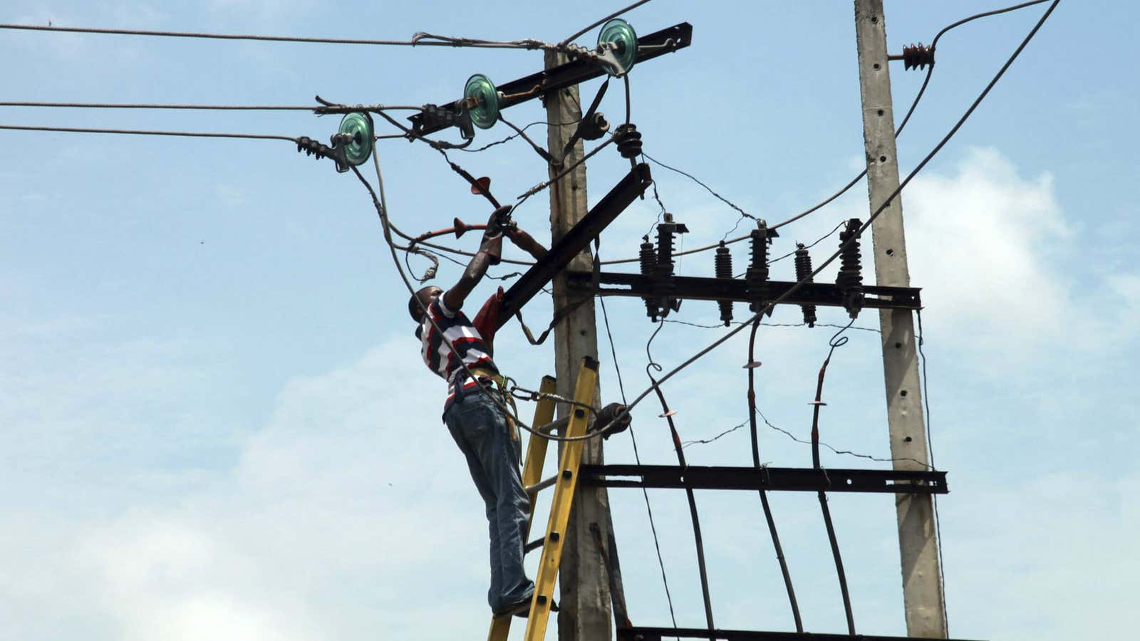 In Africa, being connected to electricity grids is not a guarantee of power supply.