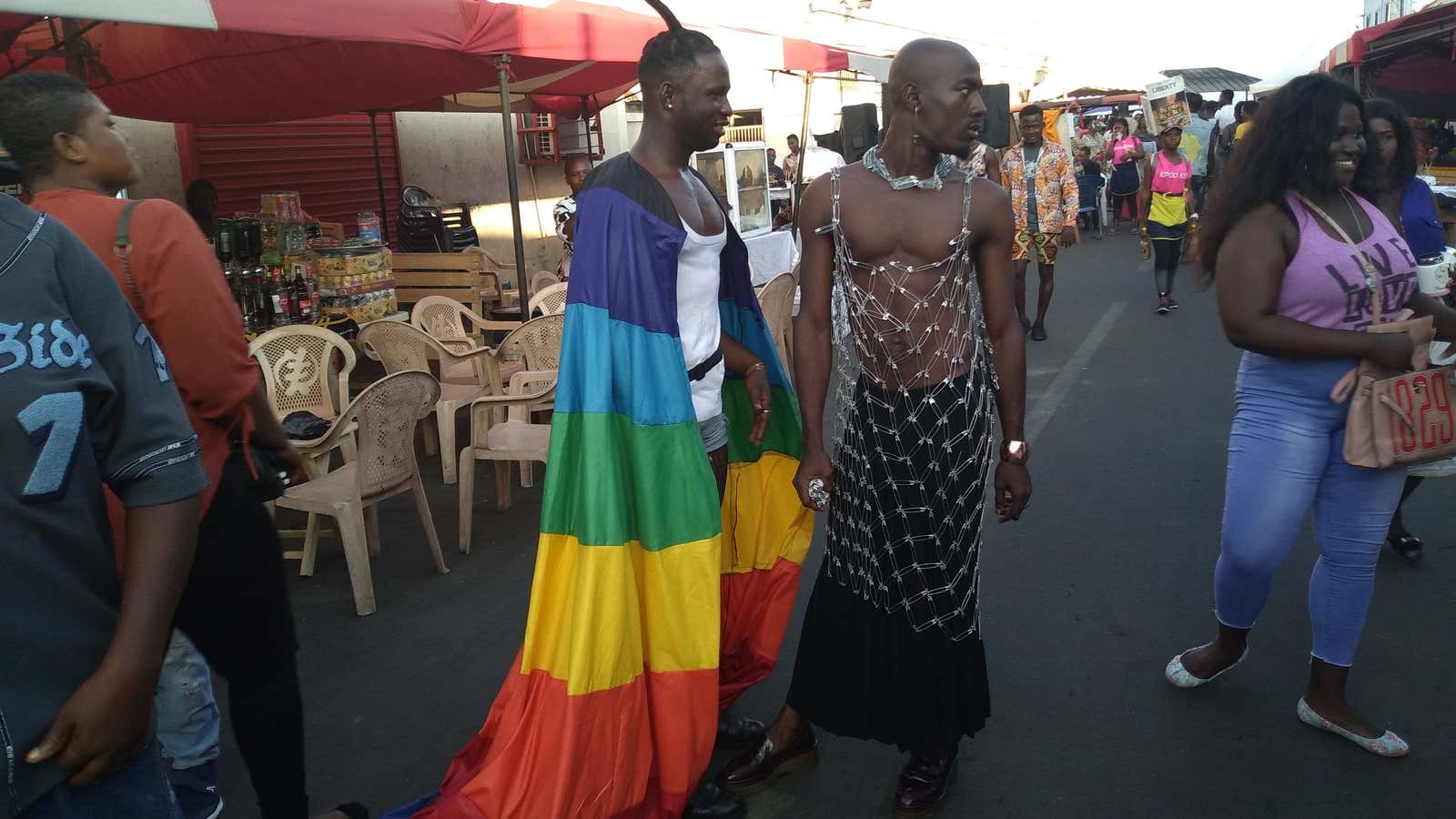 Being openly gay at Accra’s Chale Wote festival