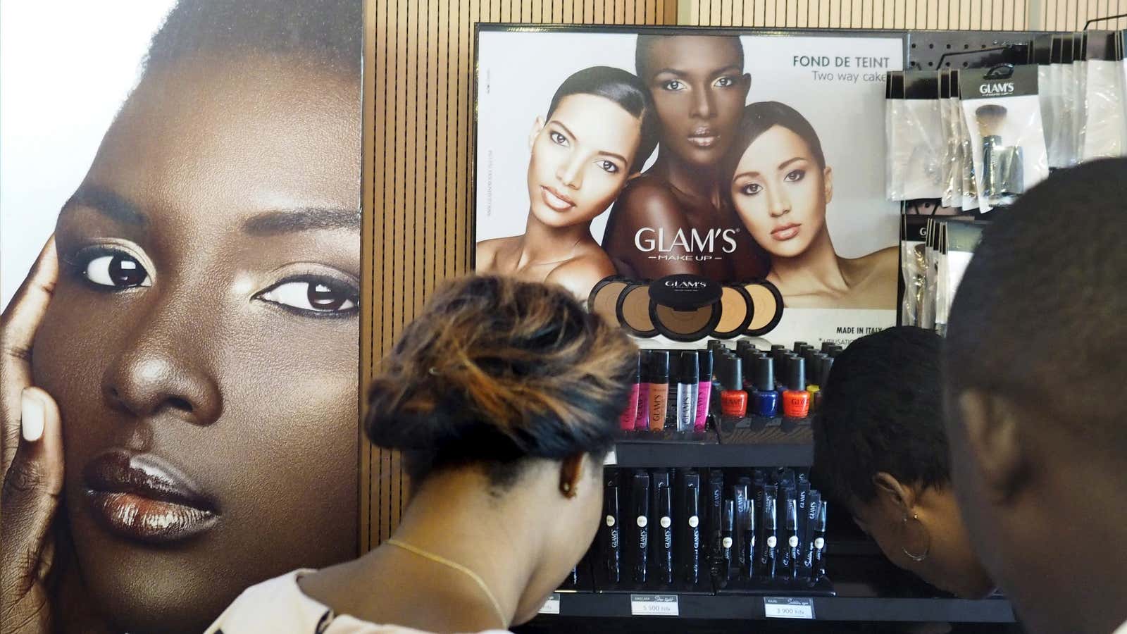 The inaugural Black Beauty Fair in Abidjan, Ivory Coast in 2015. .