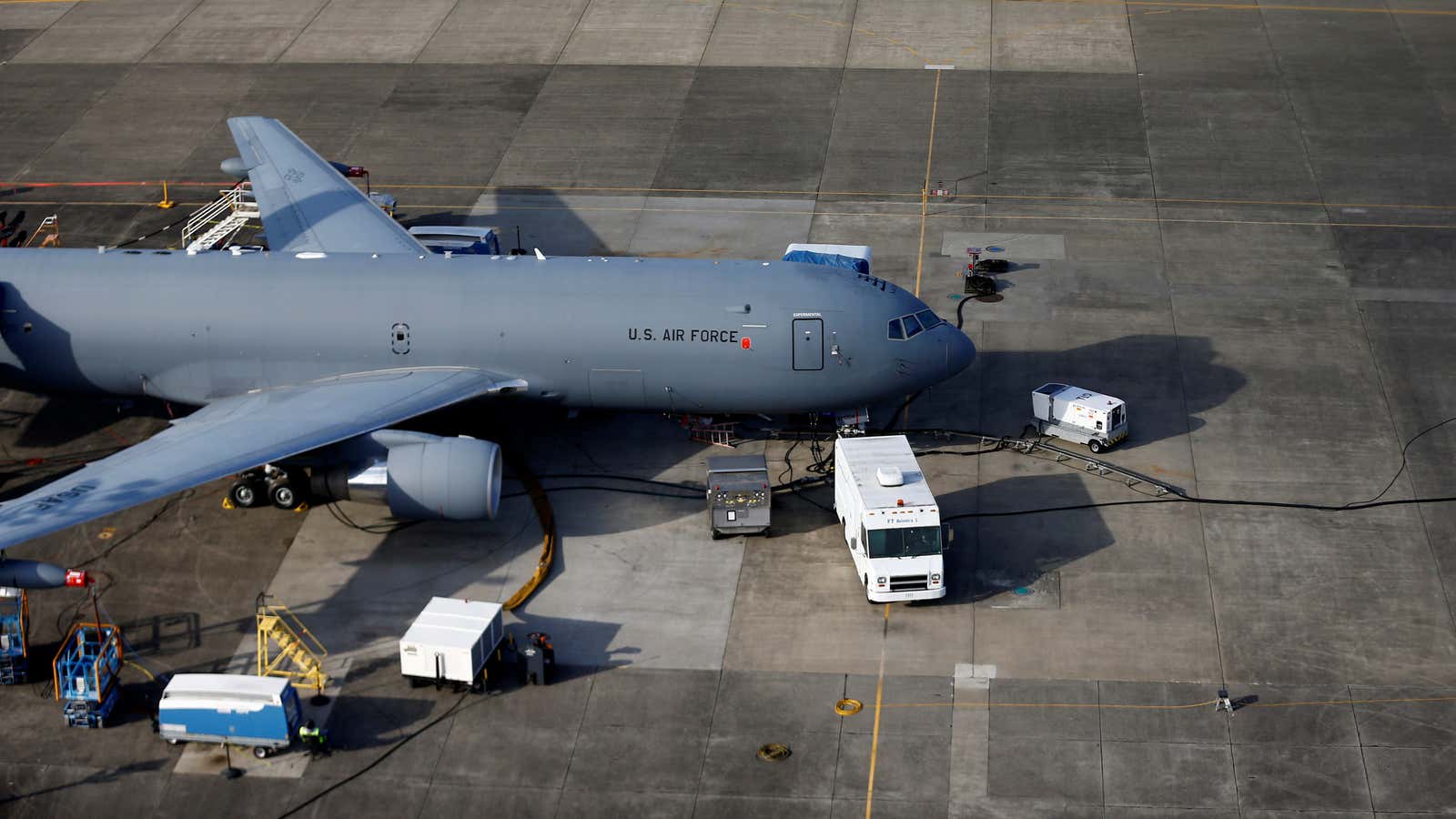 The MCAS in the 737 Max could soon work more like the one in the KC-46A Pegasus, pictured here.