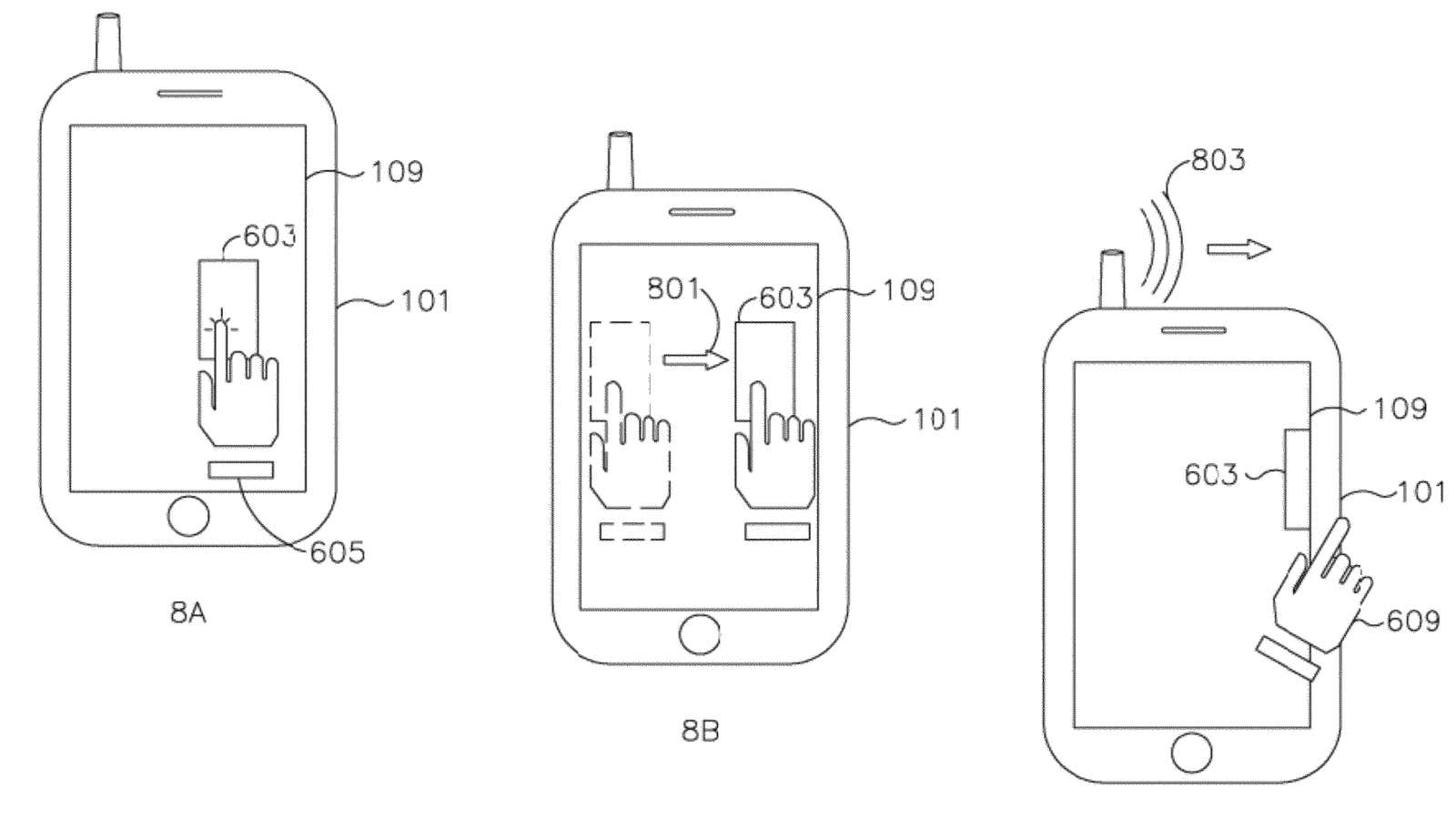 What InterDigital makes: an illustration from its patent for “Data transfer between wireless devices.”