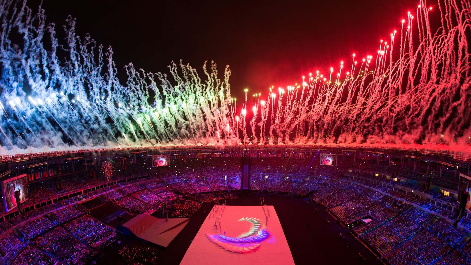 A celebration of courage and sportsmanship despite challenges. (OIS/IOC/Thomas Lovelock)