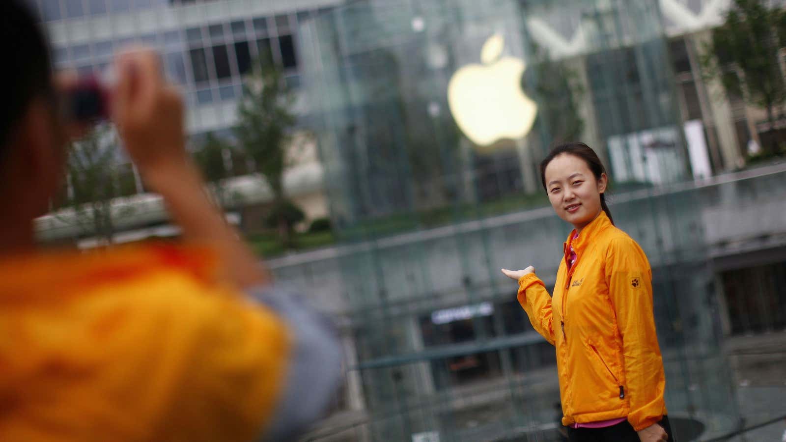 iPhone fever in China may be dying down.