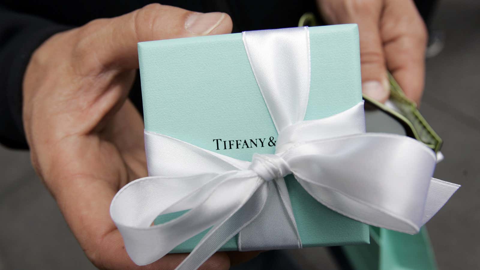 A welcome surprise inside for Tiffany investors today.