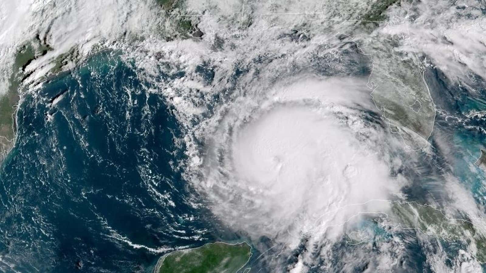 What Hurricane Michael looks like from space as it takes aim at Florida
