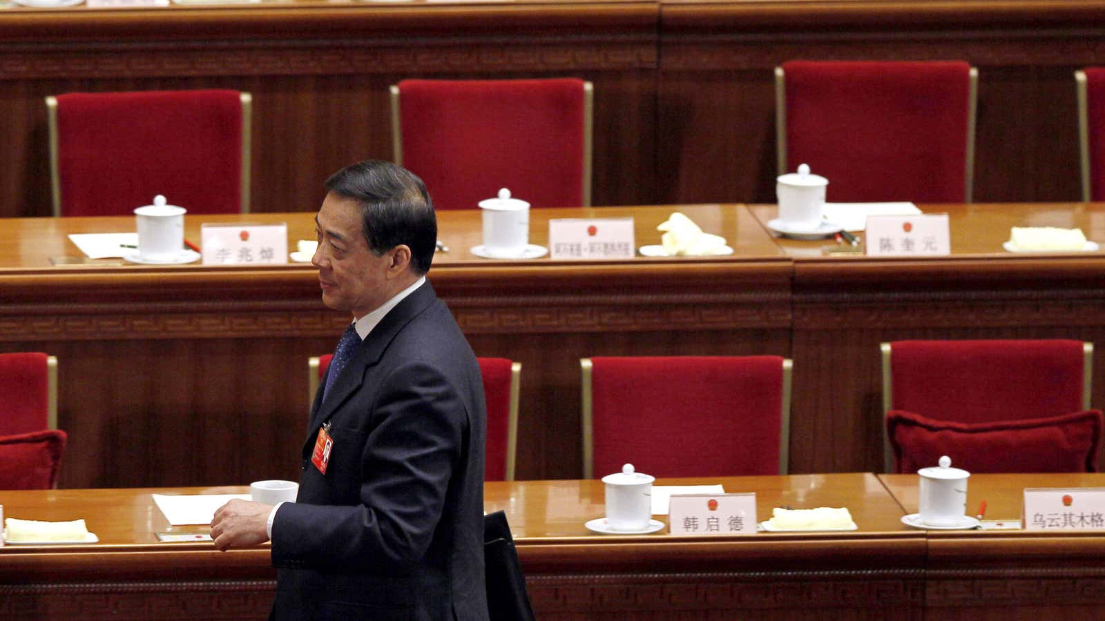 Bo Xilai in March 2012