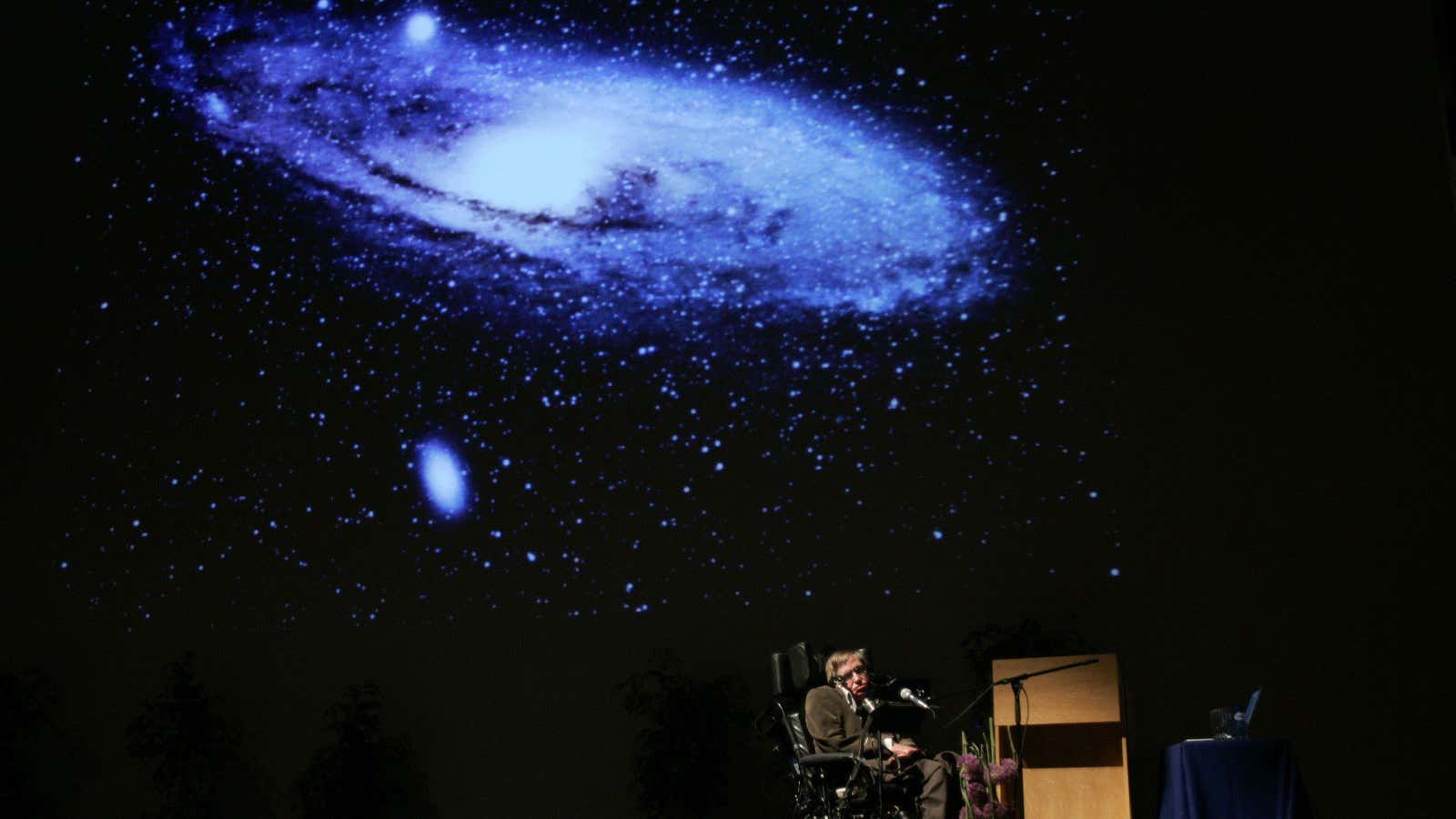 “We are alive. We are intelligent. We must know,” says Stephen Hawking.