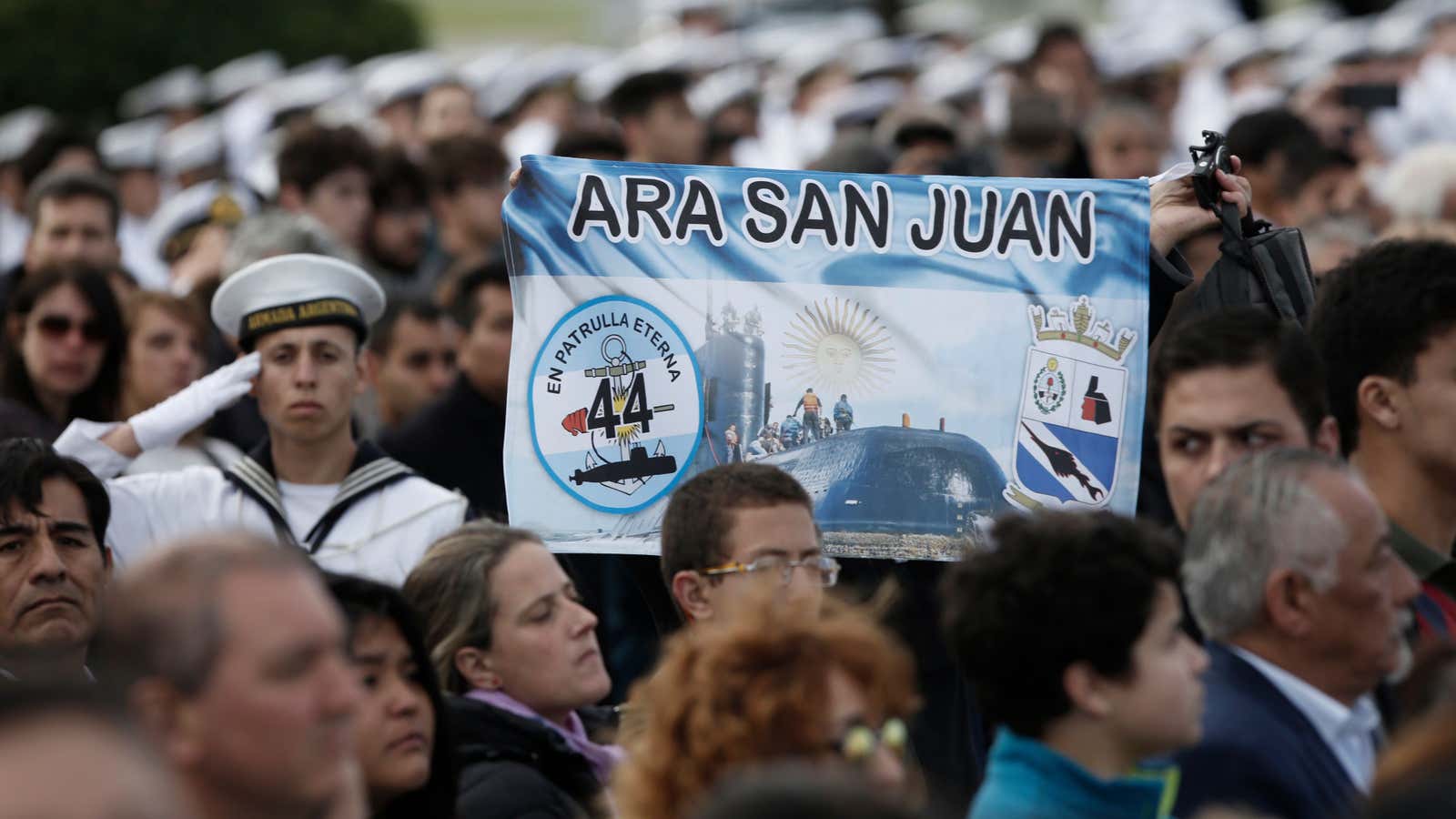 The ARA San Juan disappeared a year ago off the coast of Argentina.