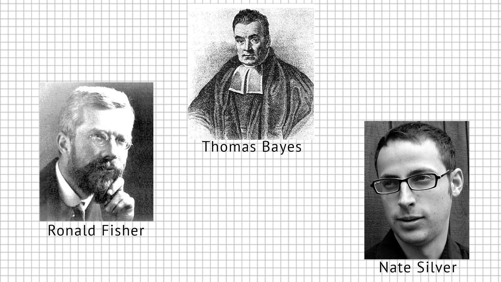 Silver rejects the teachings of Fisher for his predecessor Bayes’s methods.