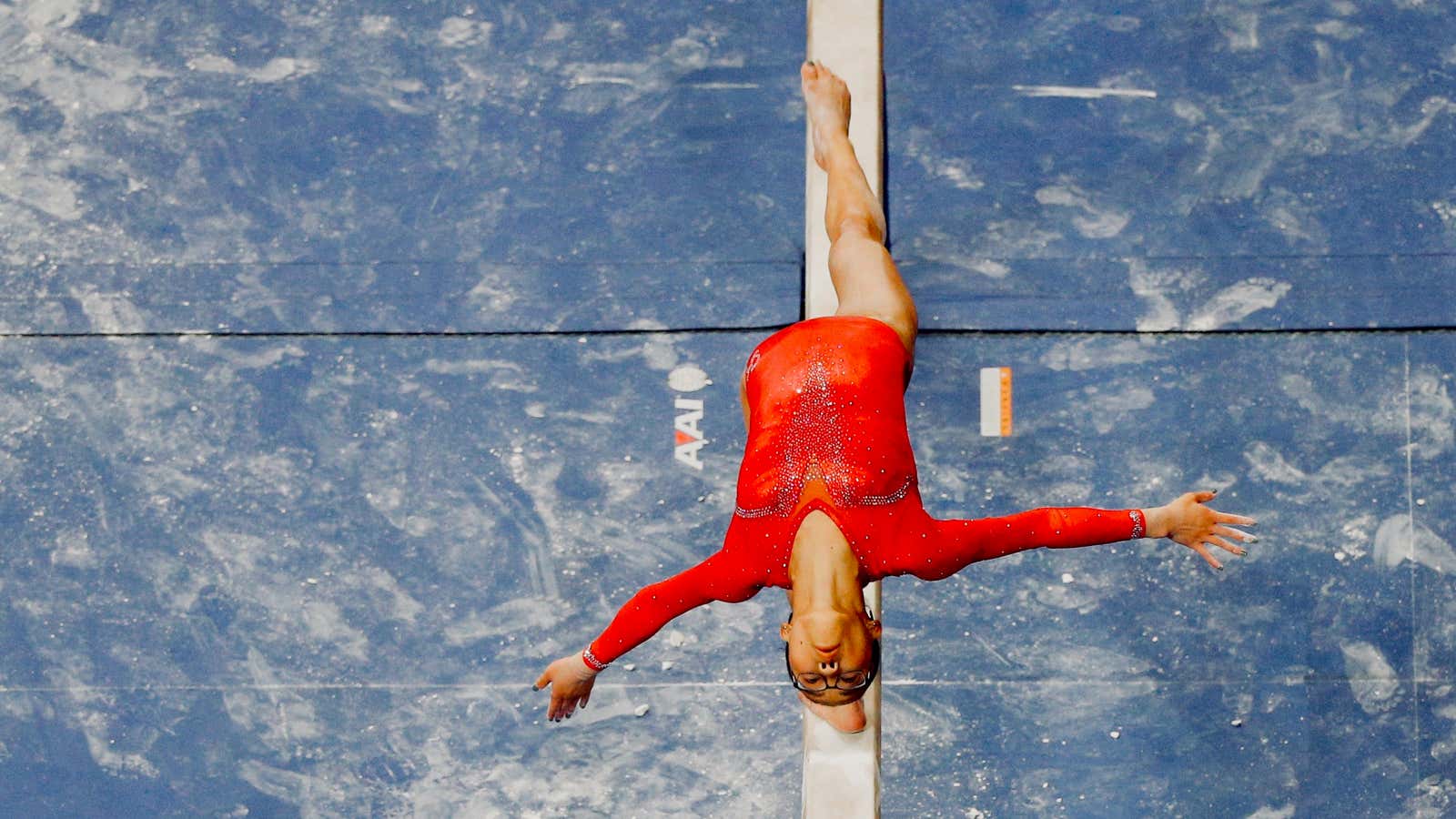Balance is a good goal for gymnasts, not necessarily the rest of us.