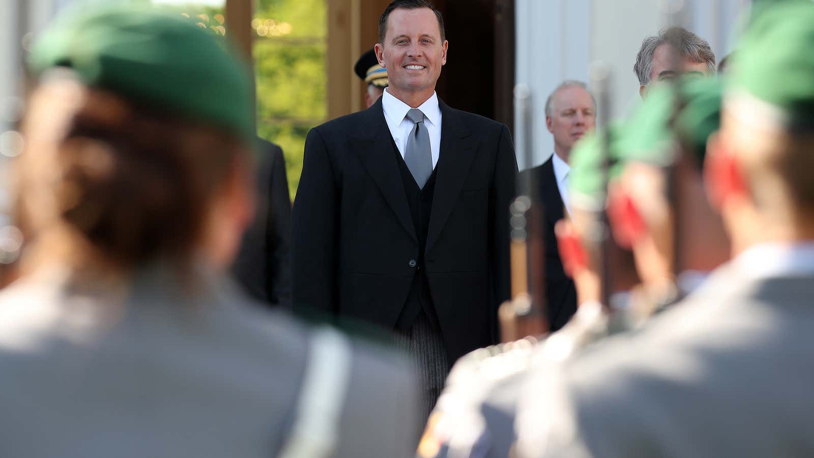 Richard Grenell was sworn in on May 8.