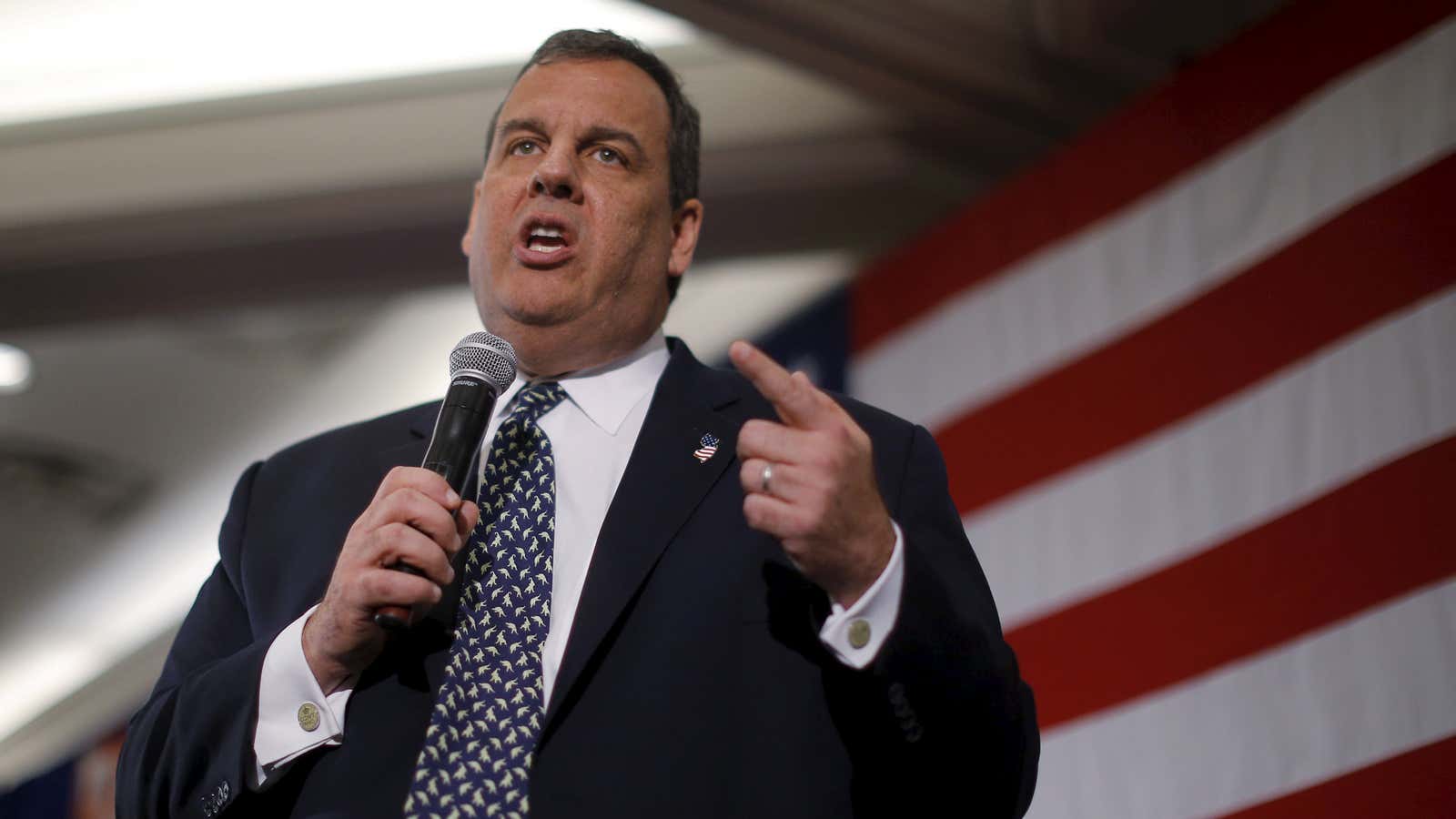 Chris Christie plans to crack down on marijuana if elected president.