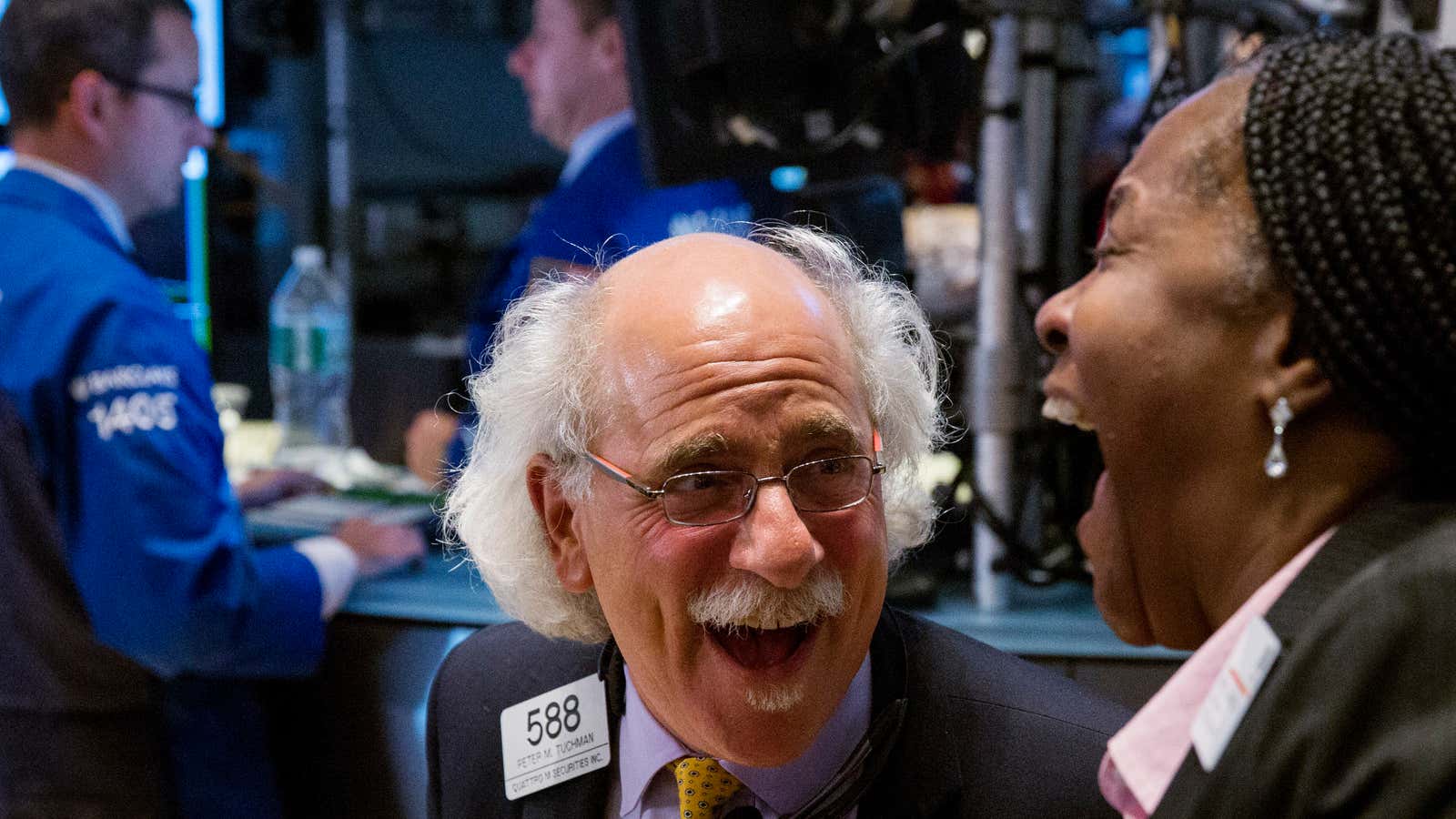 These traders are probably excited to invest in bitcoin.