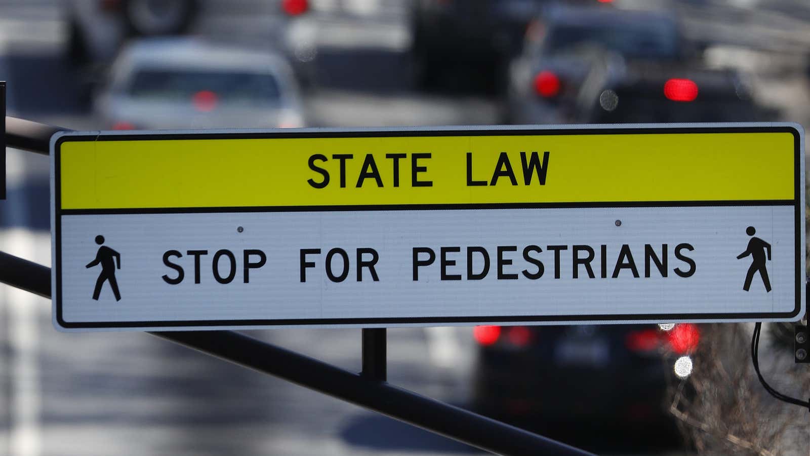 Stopping for pedestrians: An important lesson for any self-driving car.