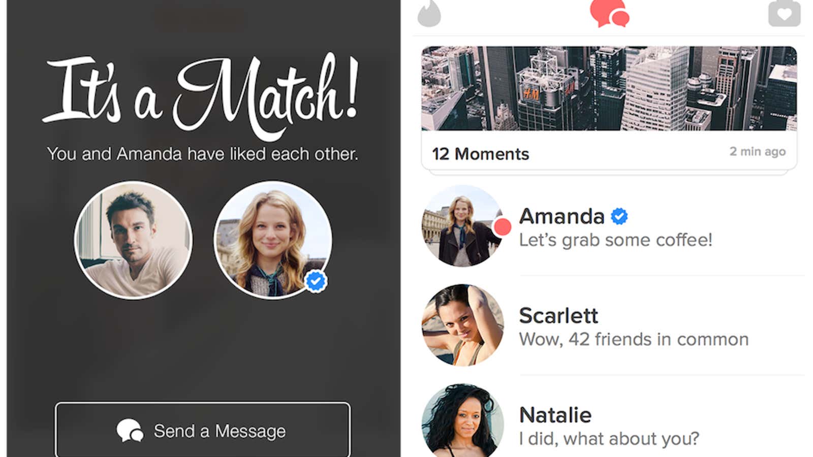 Celebrities and Tinder: it’s a match!