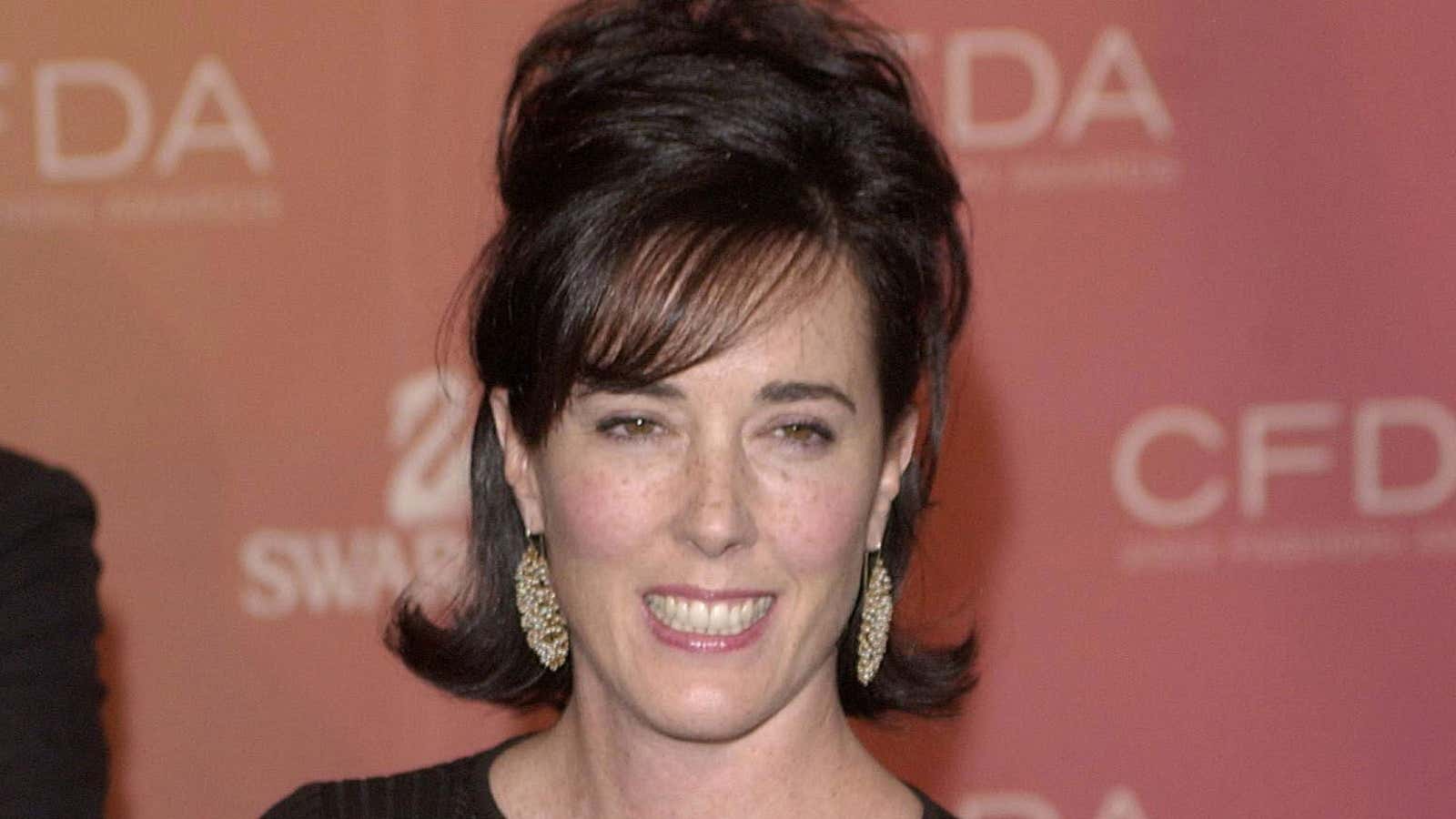 Kate Spade at an event in New York.