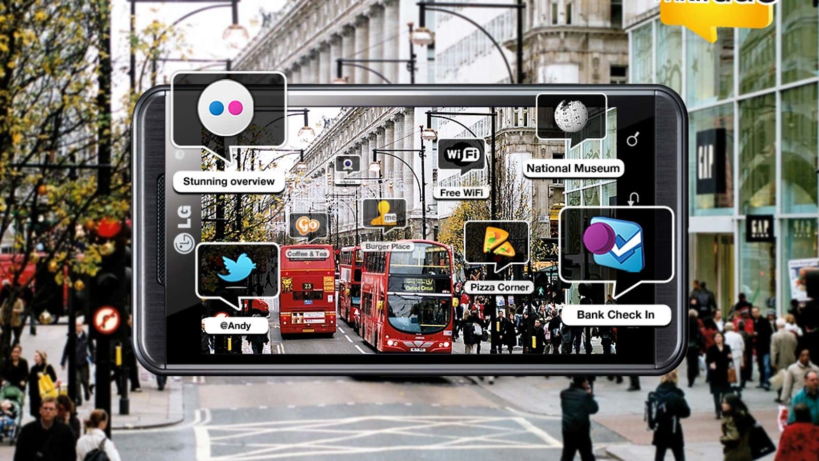 Augmented reality browsers won’t be this cool until they get a better grip on reality.