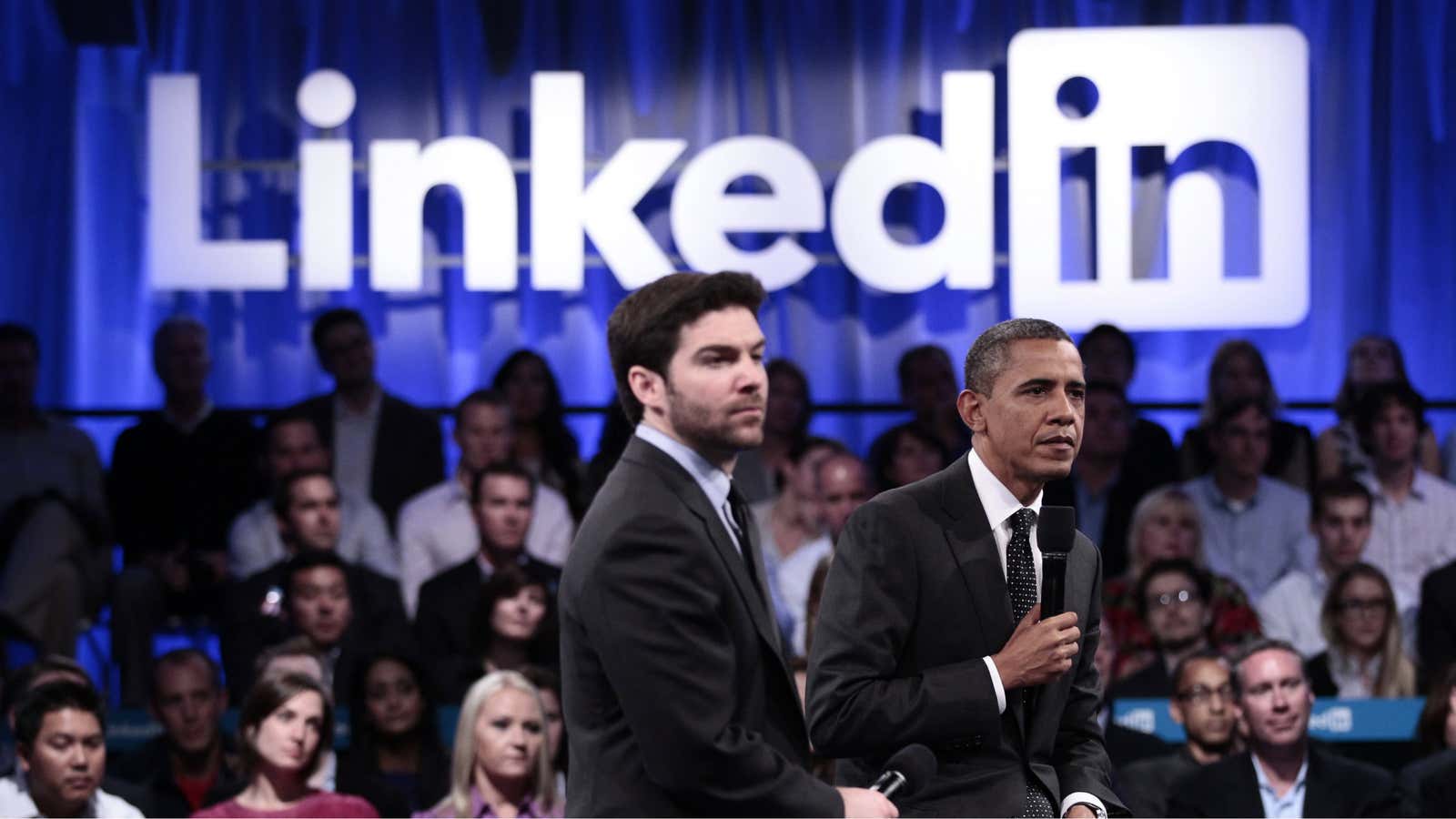 Last year, LinkedIn hosted a town hall meeting where President Obama urged Silicon Valley to help the rest of those still struggling economically.