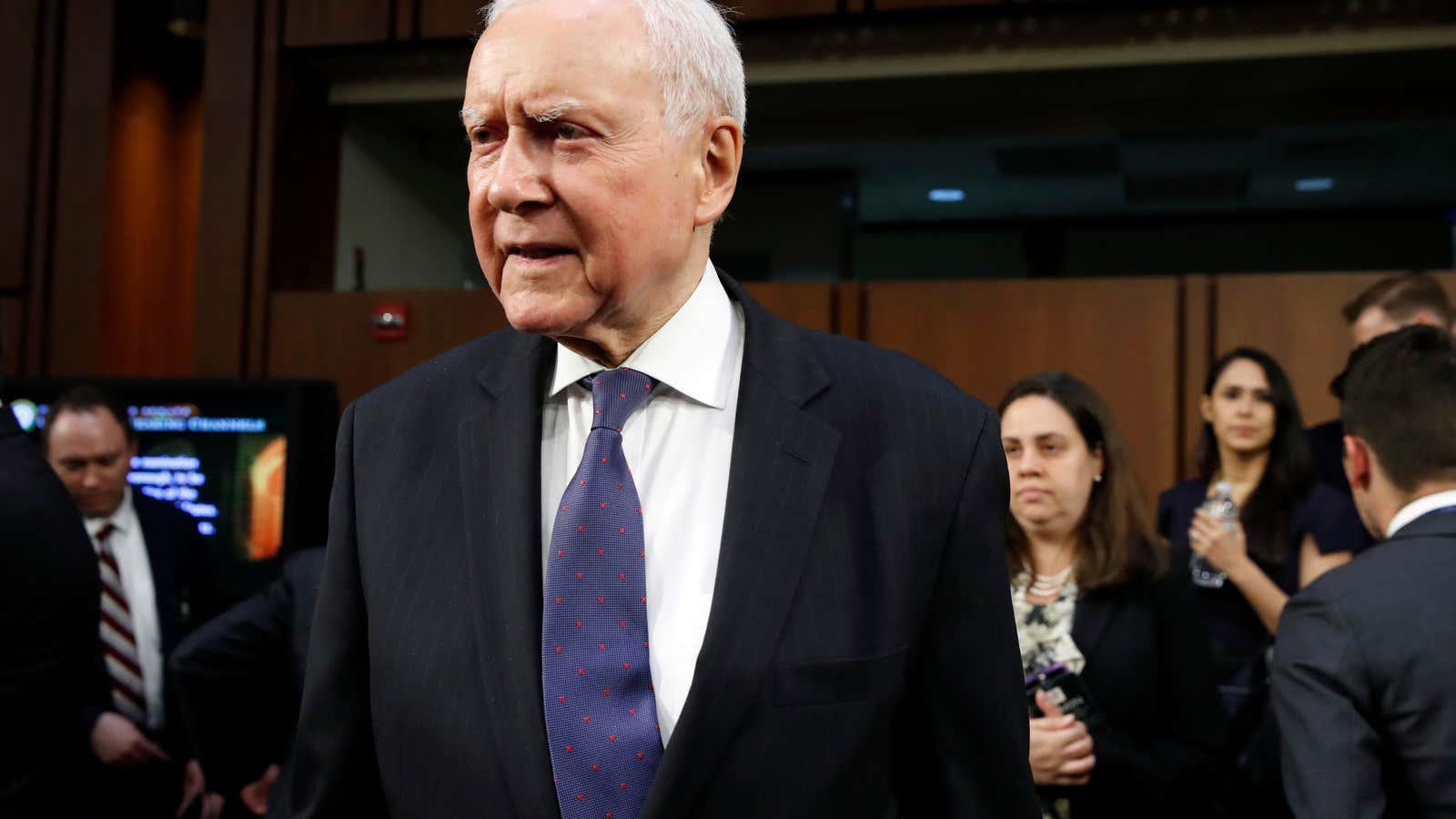 Hatch backed Kavanaugh over a sexual assault allegation.