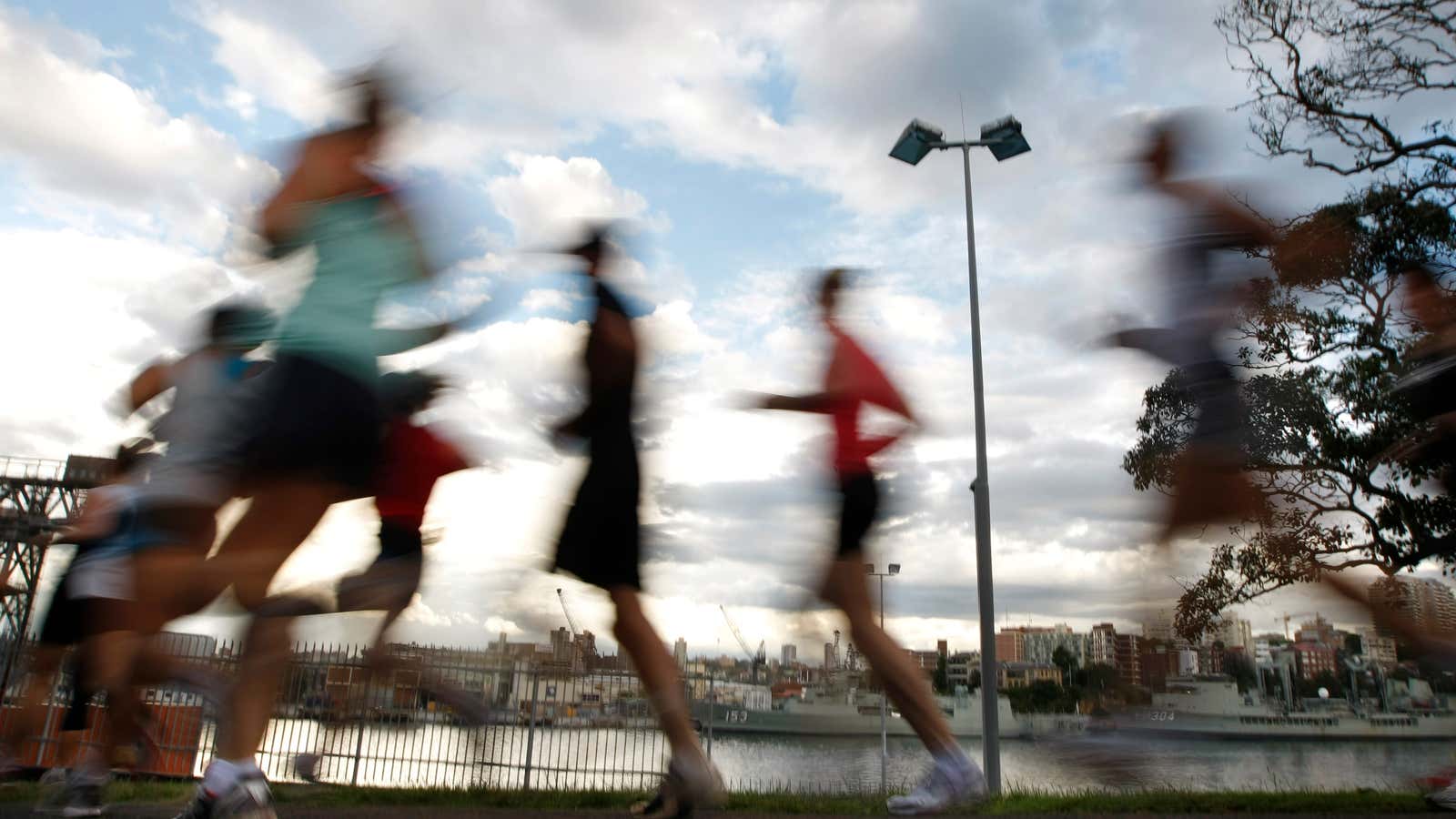 The company that jogs together doesn’t necessarily get anything out of it