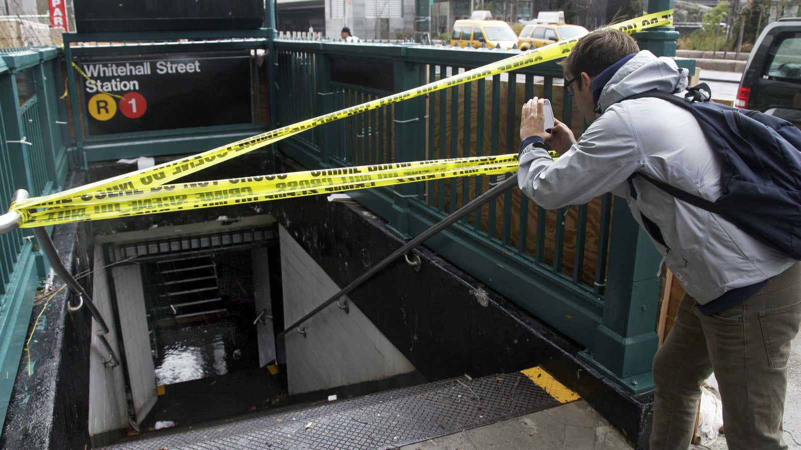 Saltwater has flooded the aging subway system in New York City.