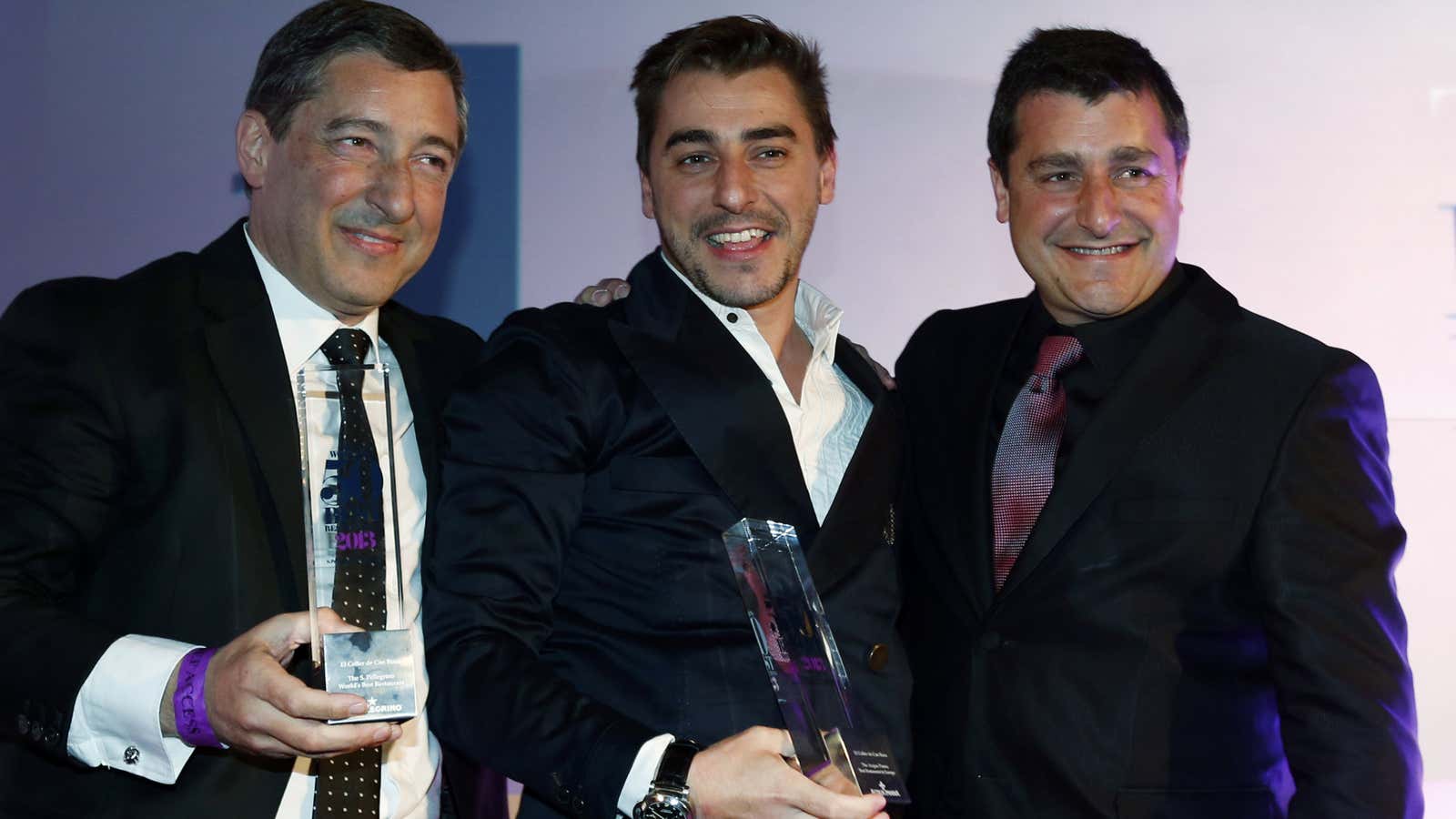 The brothers Roca, whose El Celler de Can Roca restaurant was just named the world’s finest.