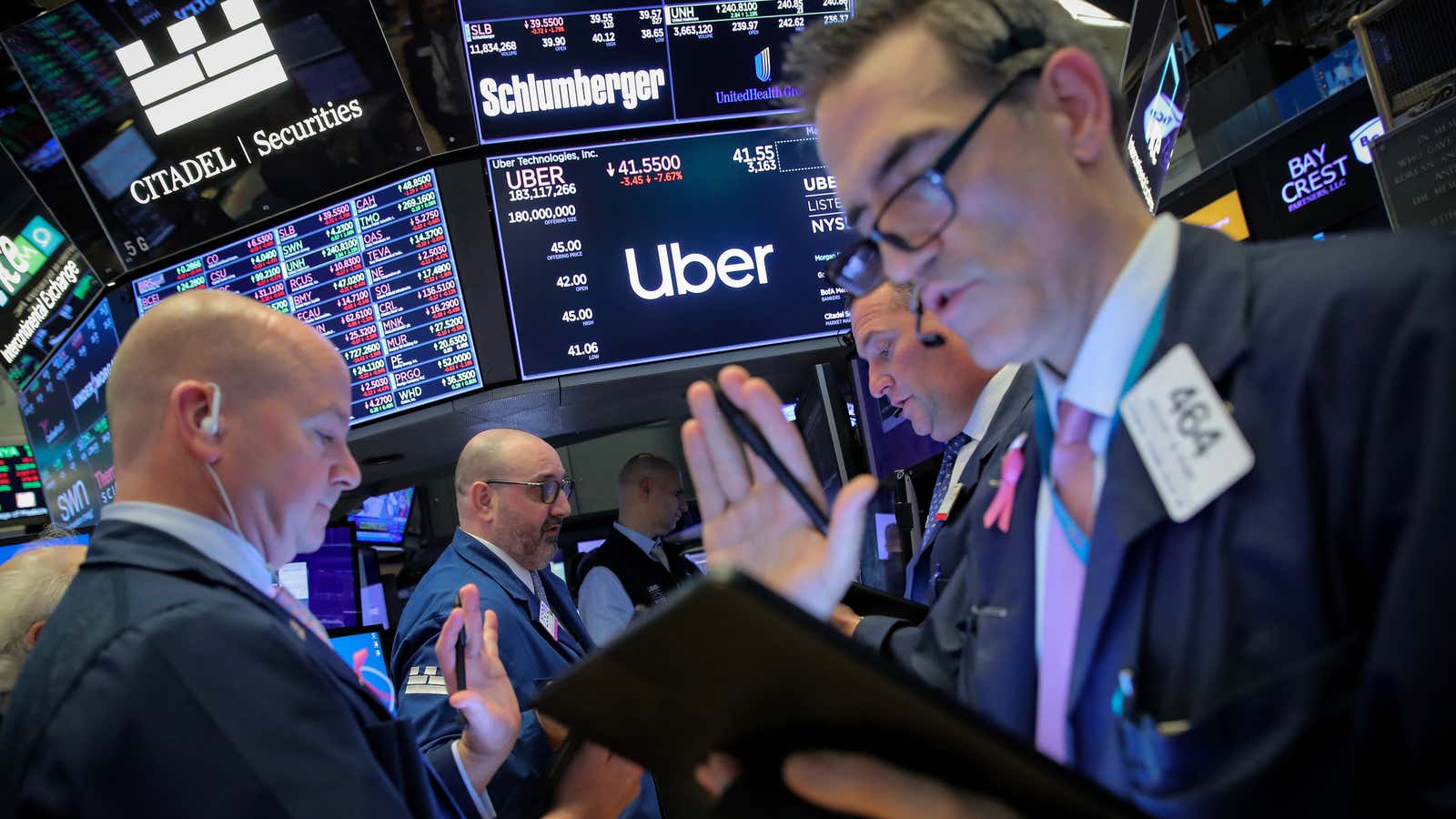 Uber went public May 10 on the New York Stock Exchange.