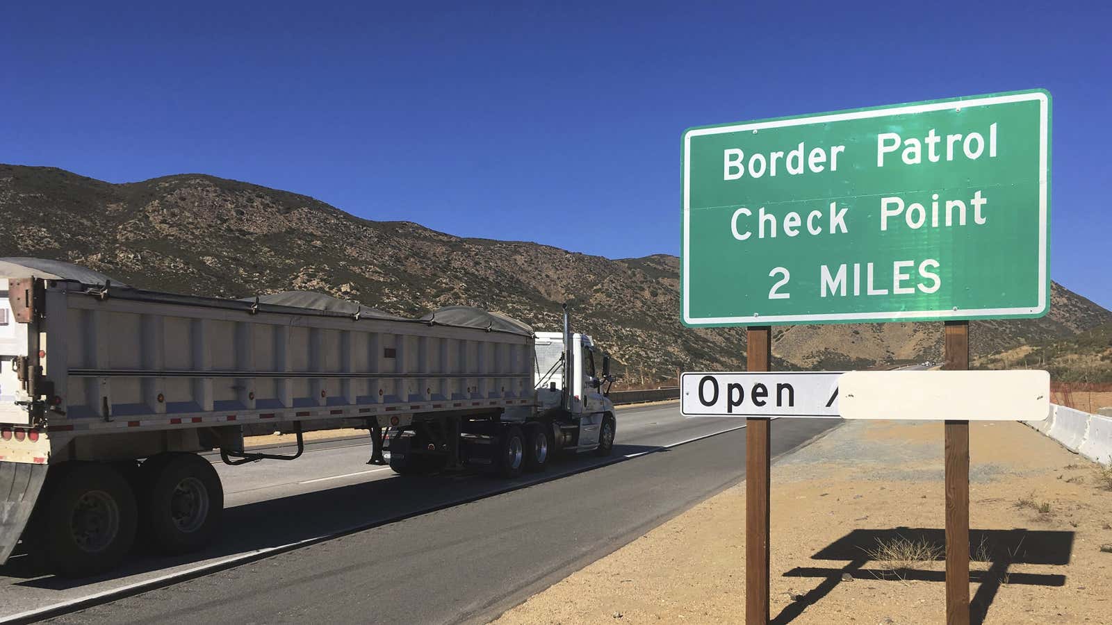 The Border Patrol’s jurisdiction extends 100 miles into the US interior.