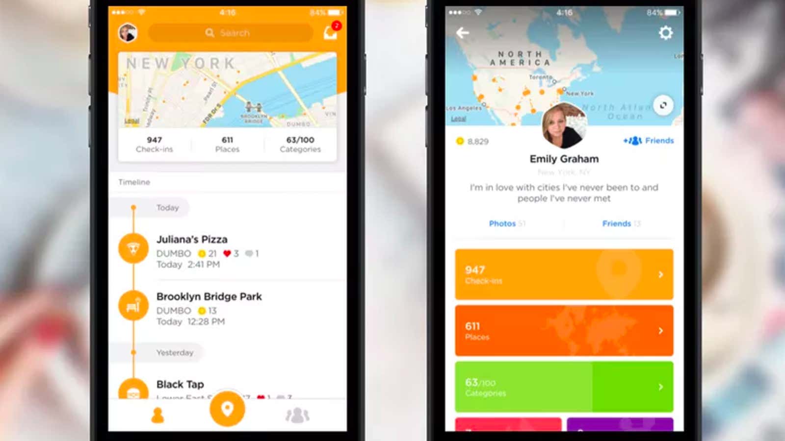 Swarm is like peer pressure to actually leave your house.