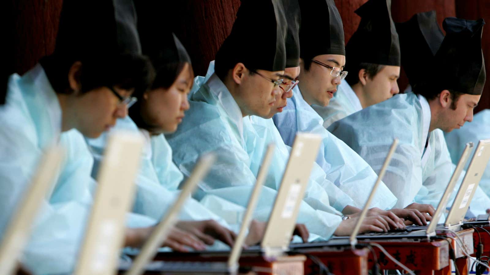 South Korea: A country of broadband fans.