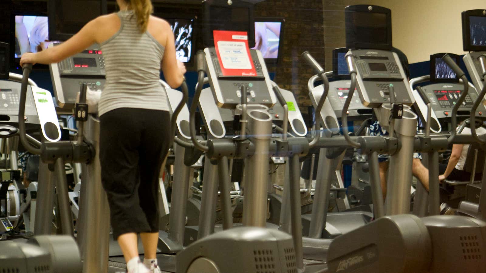 Compared to running, the elliptical also places less stress on muscles and tendons.
