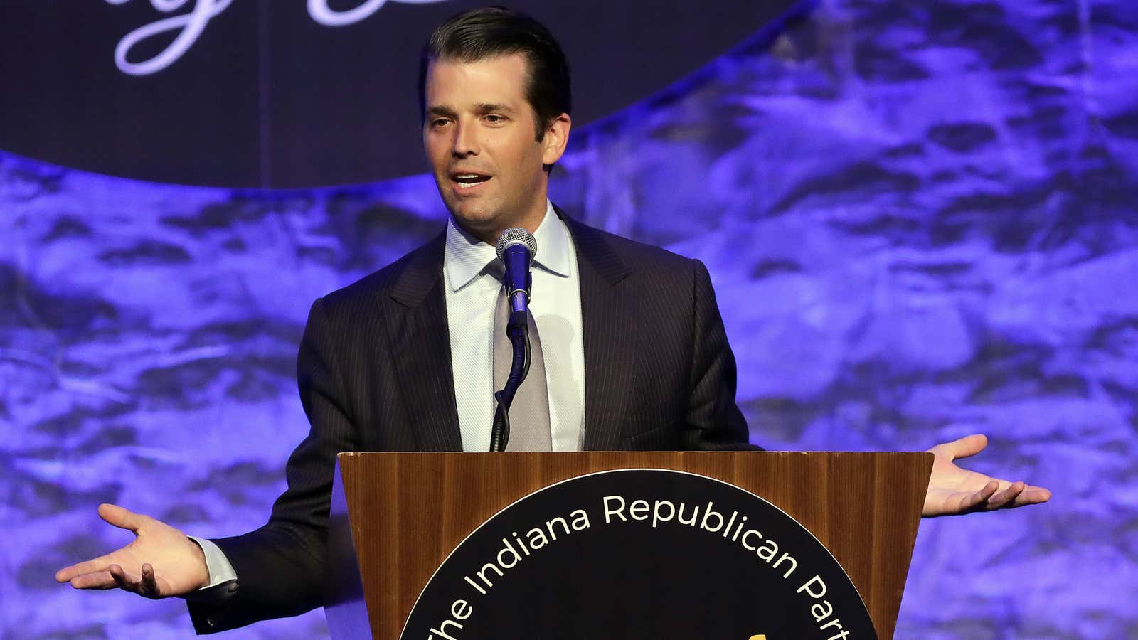 “If it’s what you say, I love it,” Trump Jr. wrote.