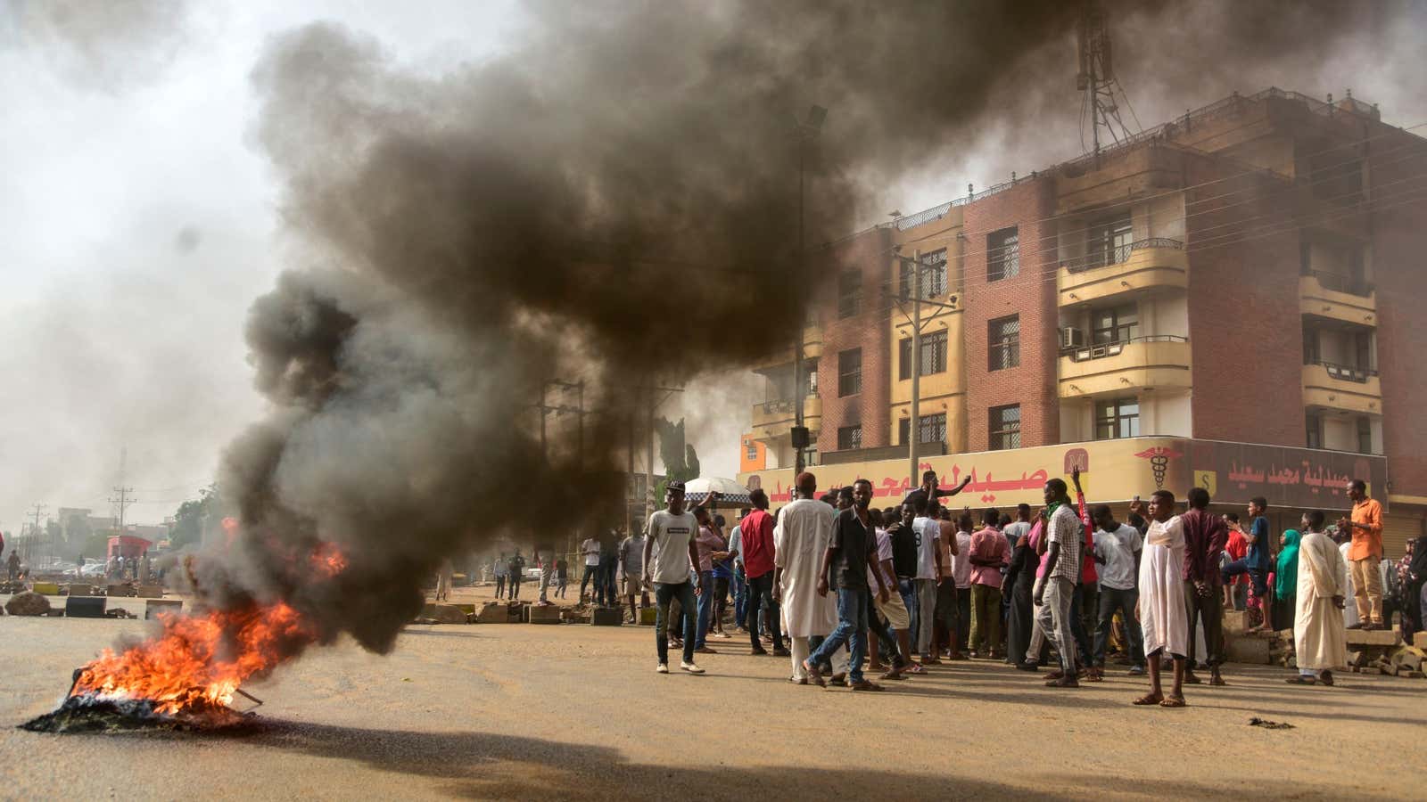 Sudan demonstrations continue in the face of the worst violence after al-Bashir’s ouster.