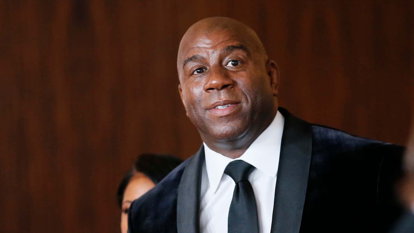 Magic Johnson is taking on a new game.