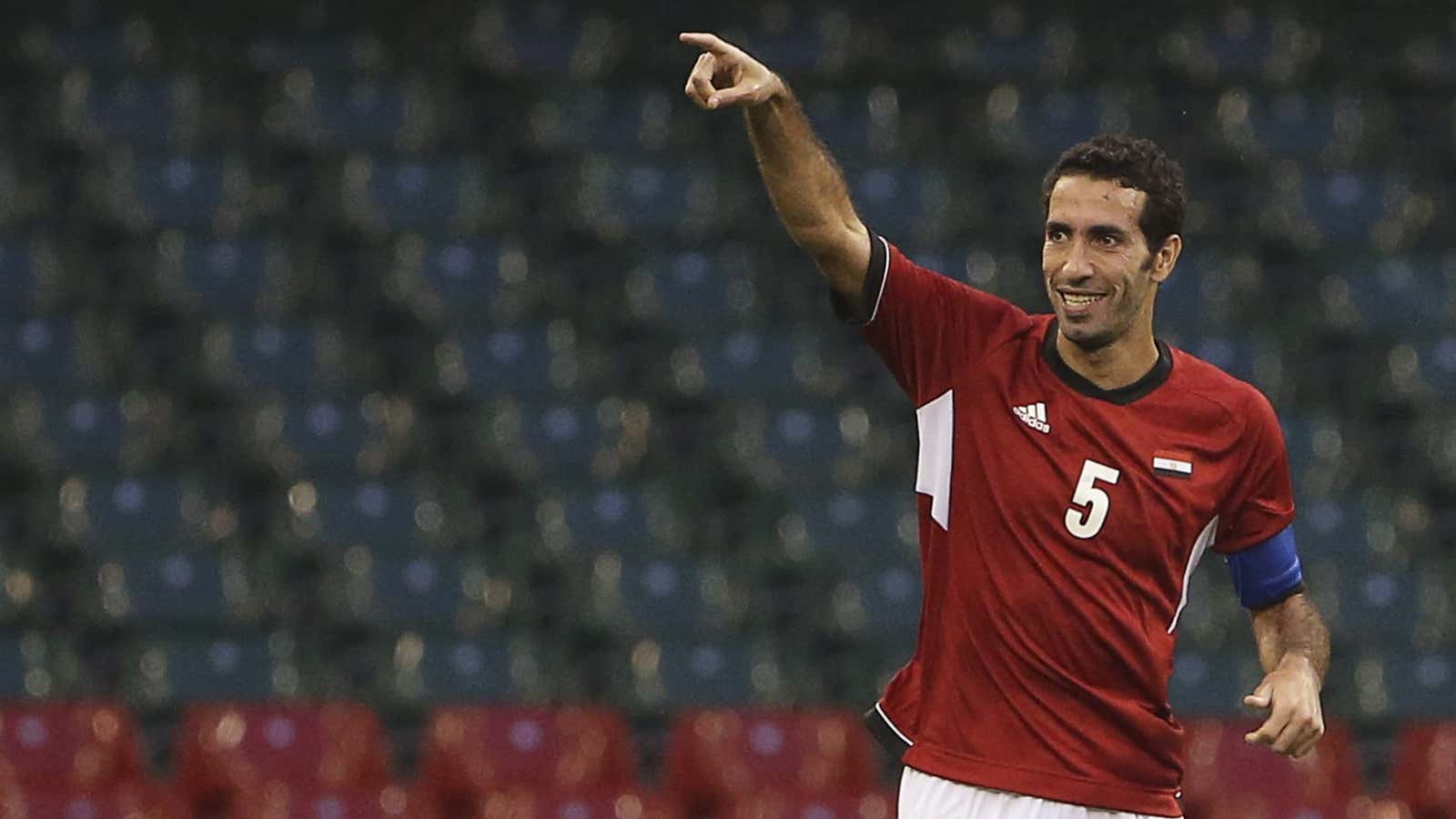 Former Egypt soccer star and captain Mohamed Aboutrika