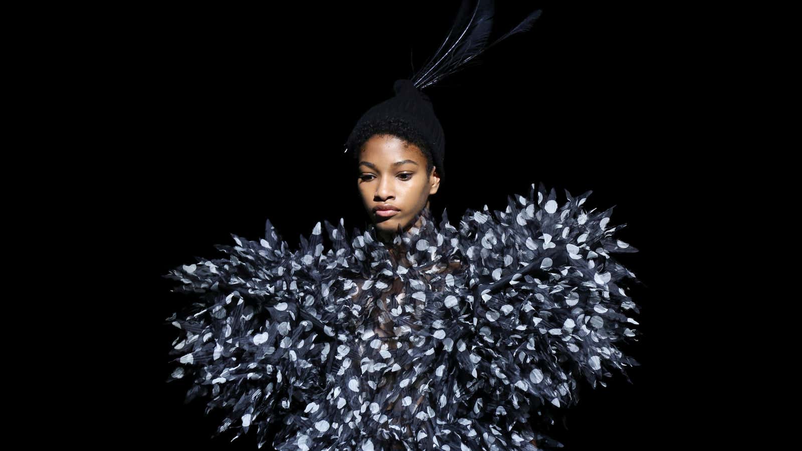 A look from the Marc Jacobs collection at New York Fashion Week in February.