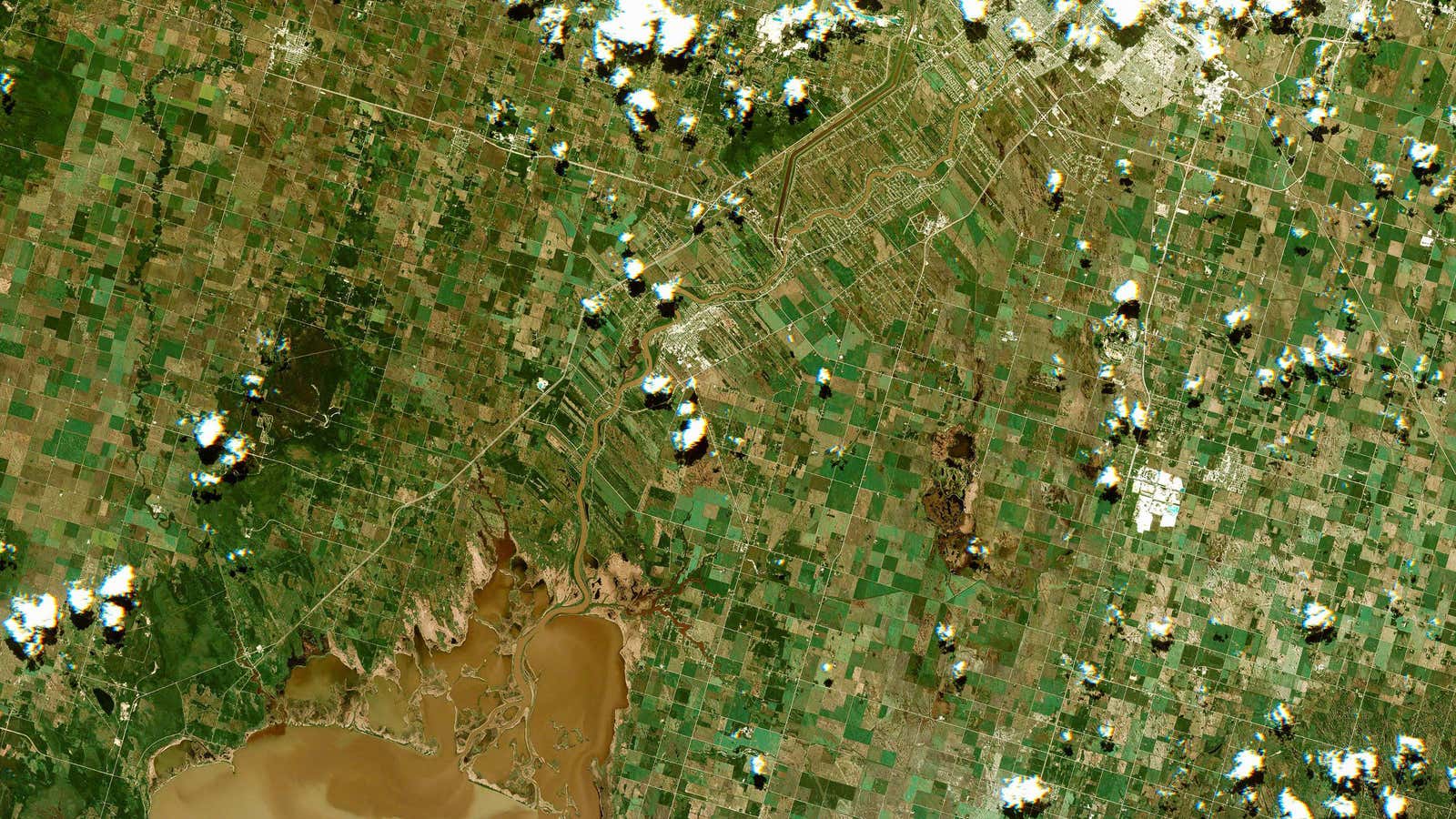 Winnipeg, Canada, seen from Urthecast’s still camera on the ISS.