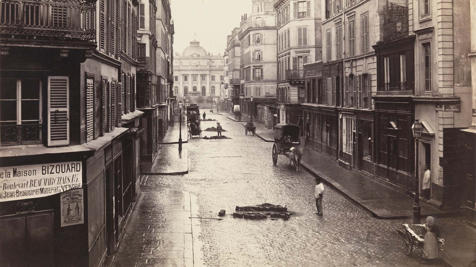 Paris, circa 1865.