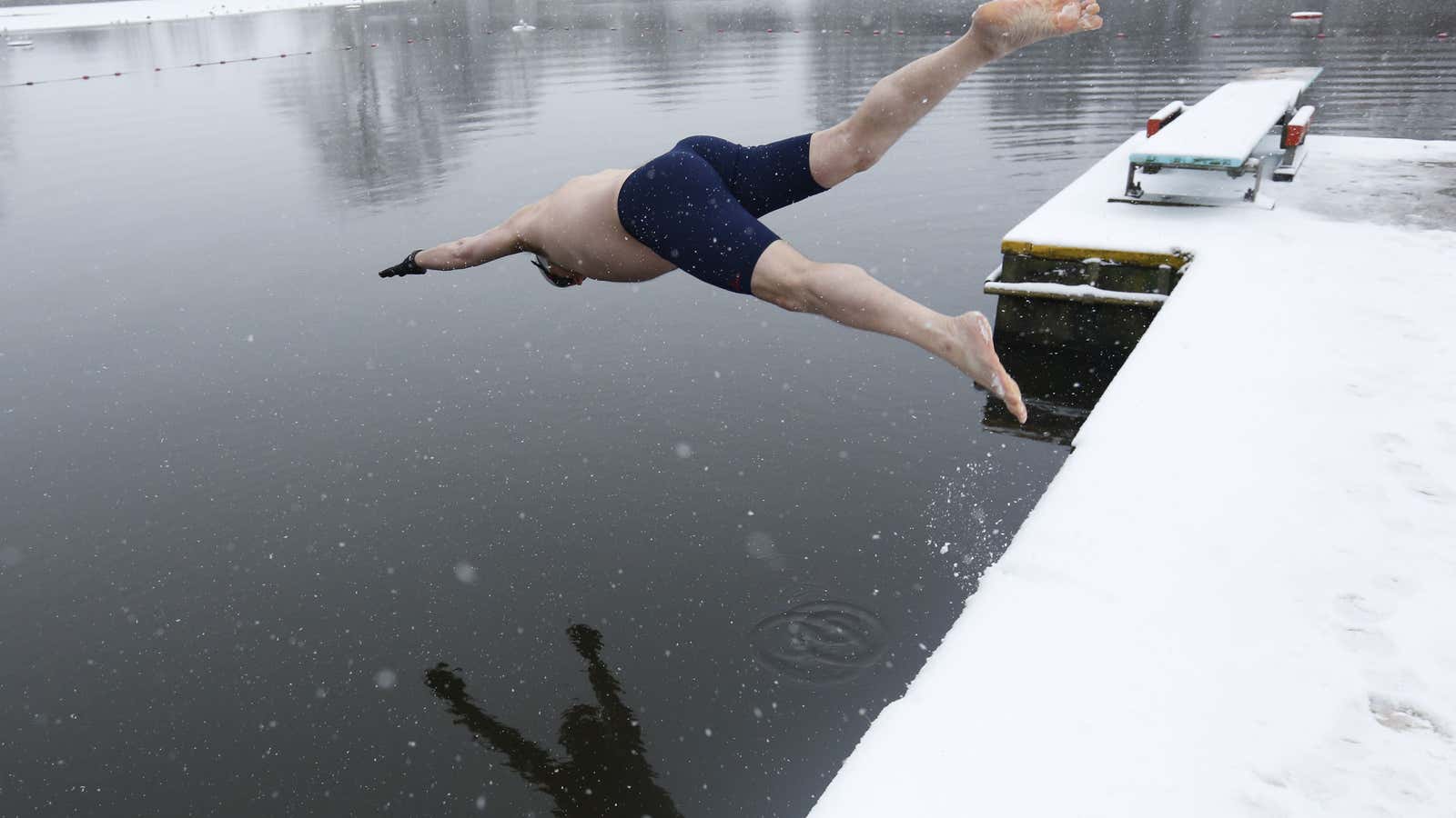 Take the dive.