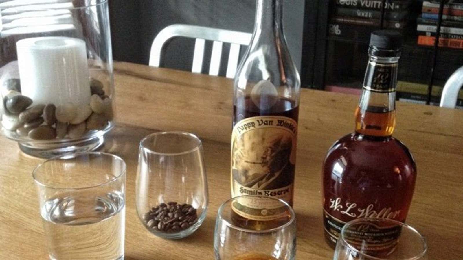 It’s not the Pappy Van Winkle, though that may work, too…