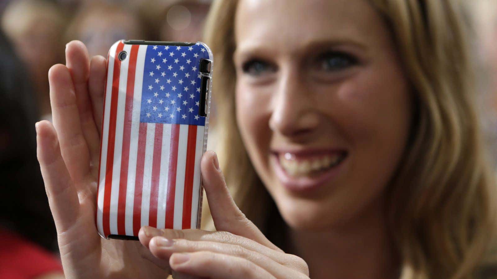 Looking at the world through American lens.
