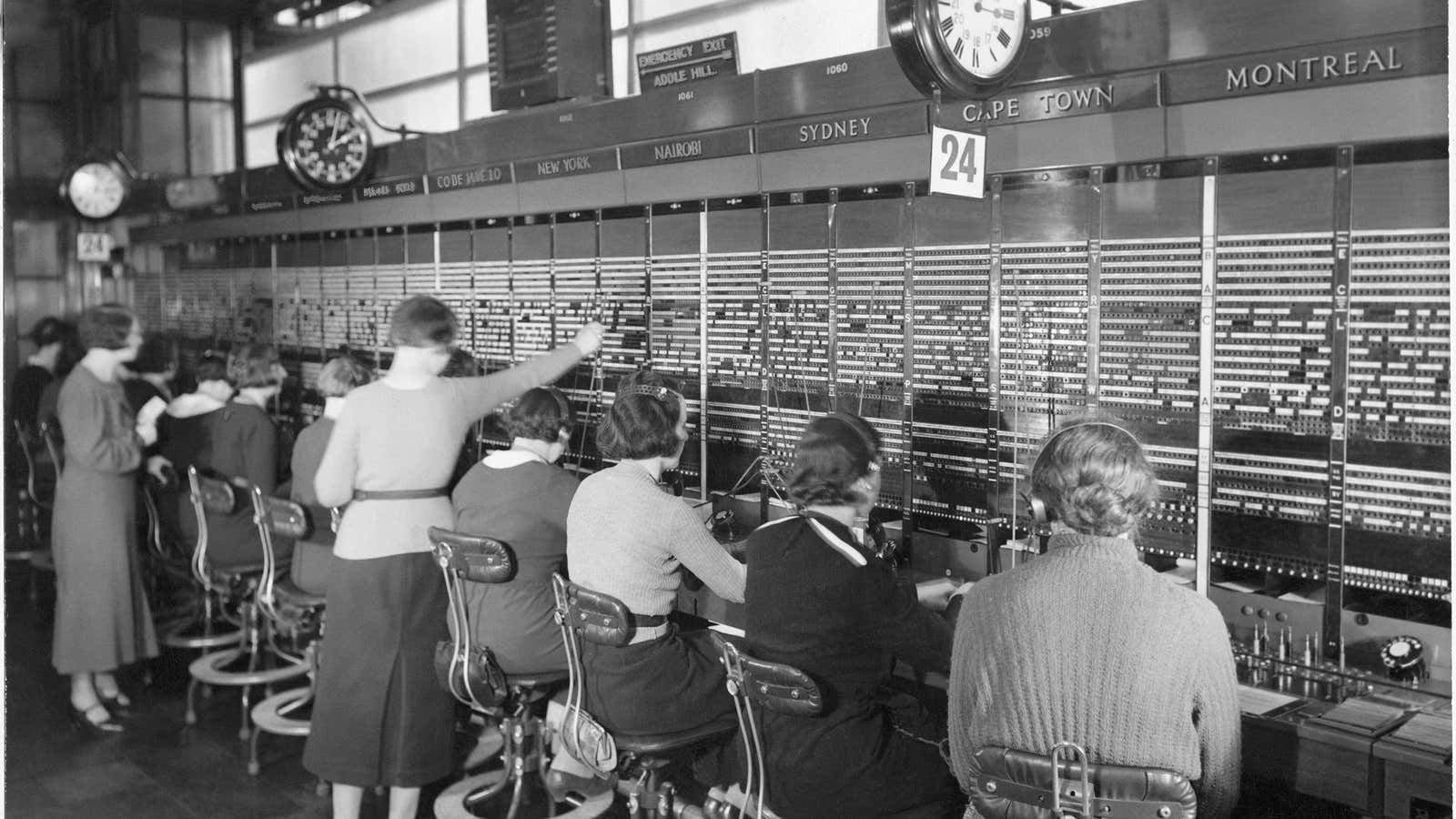 Will the social service center of the future resemble call centers of the past?