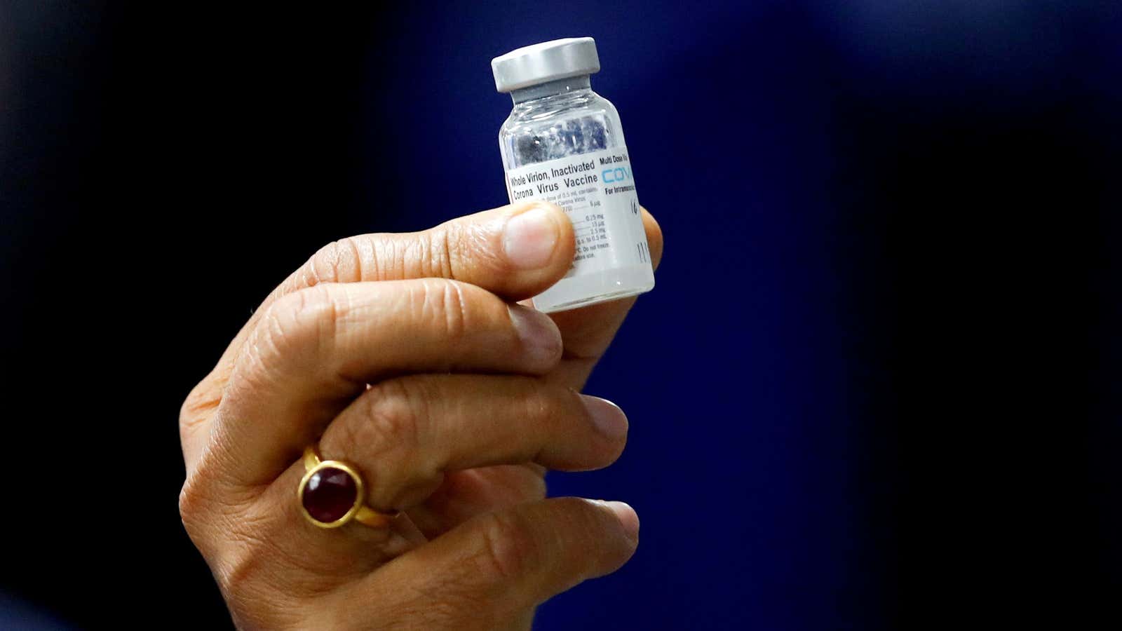 Tiny vial, big hurdles.