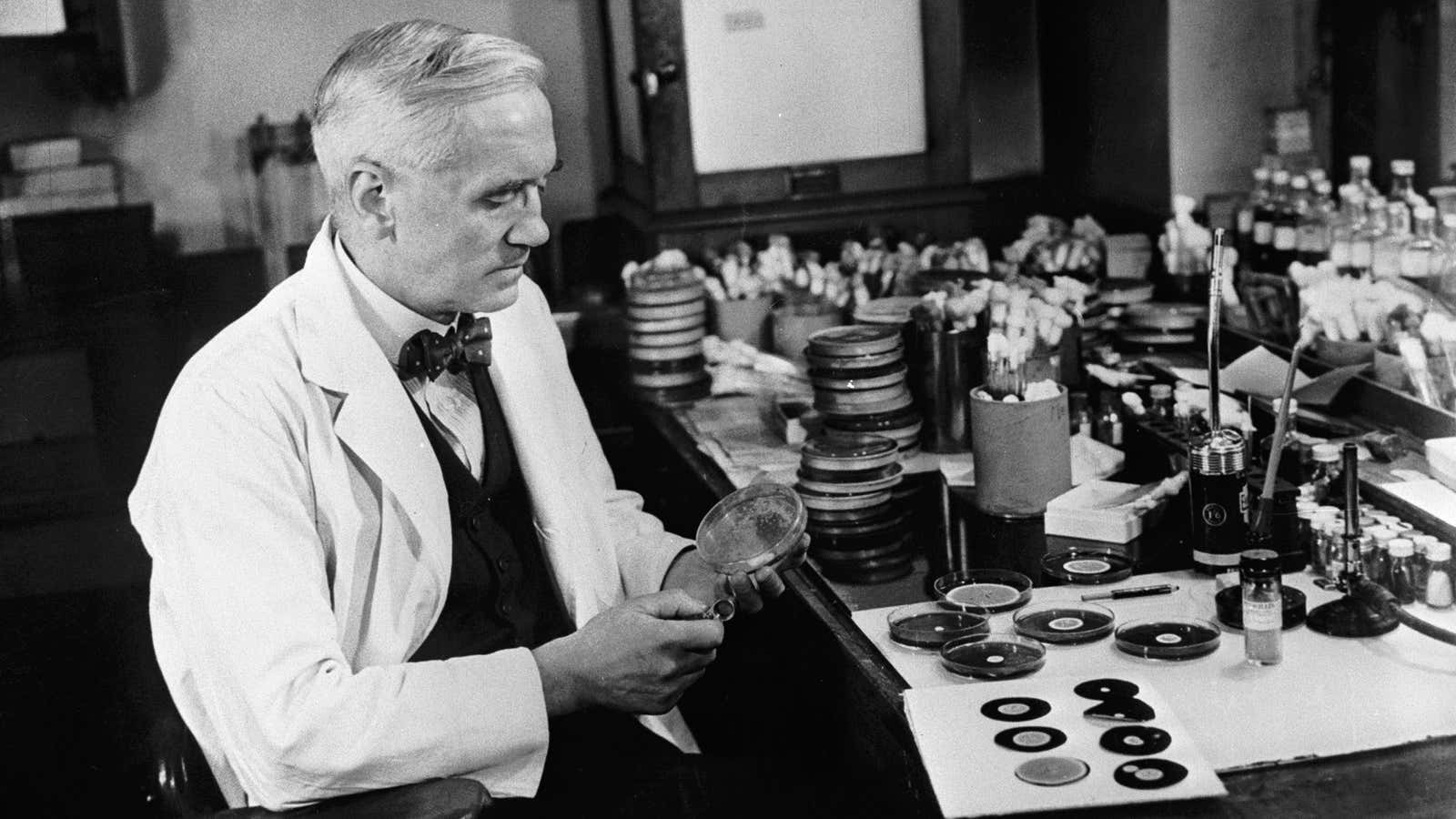 Sir Alexander Fleming’s penicillin is no match for new superbugs