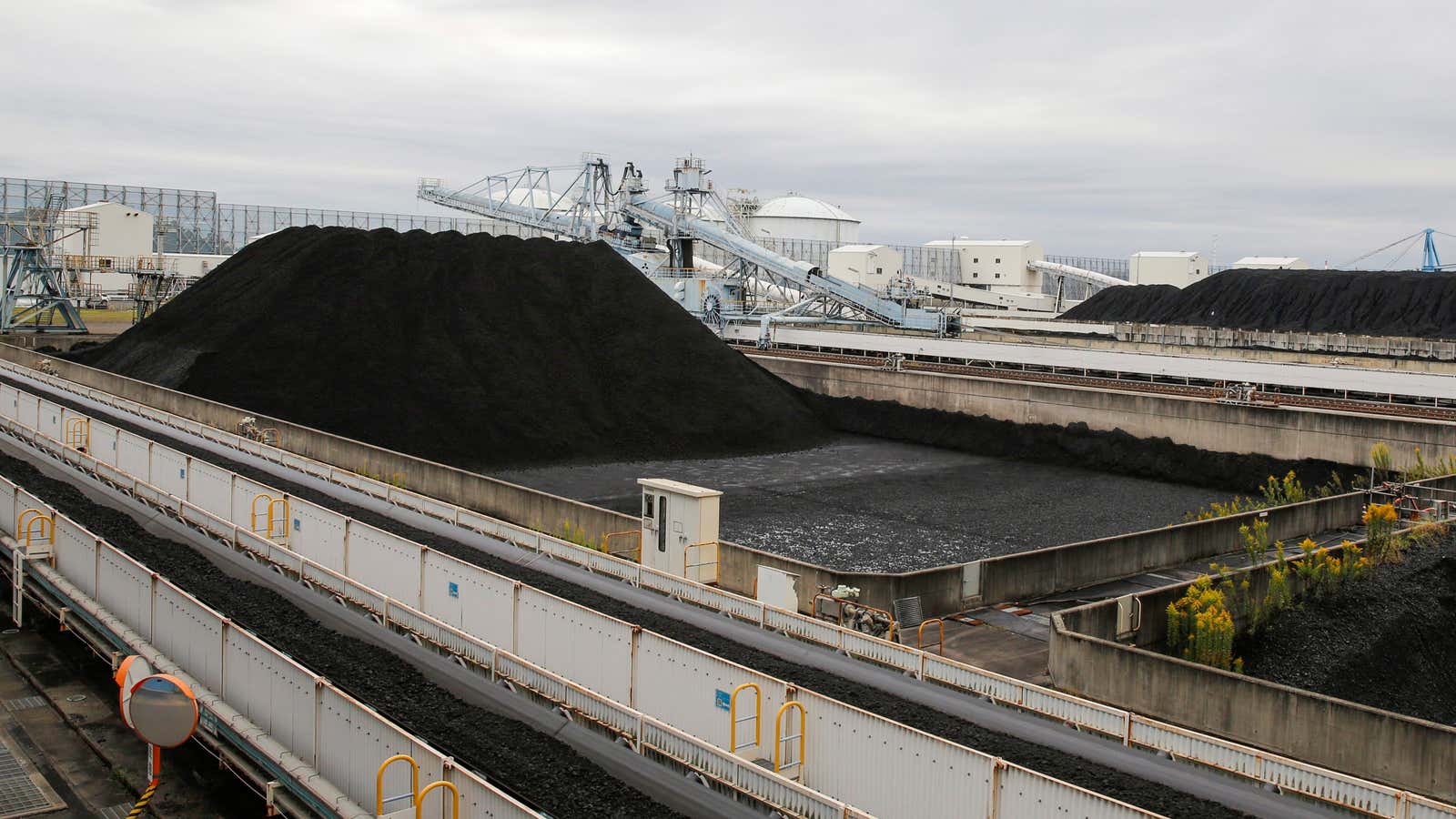 Trading a mound of coal for a ton of ammonia.