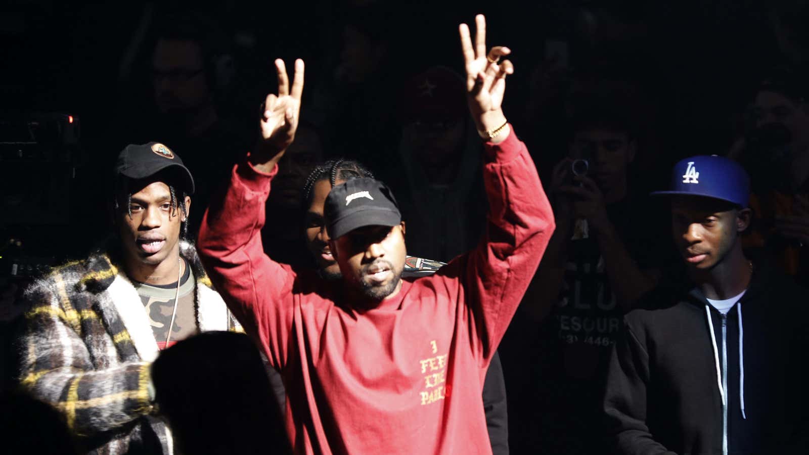 Kanye West, one of the prominent faces of Adidas.